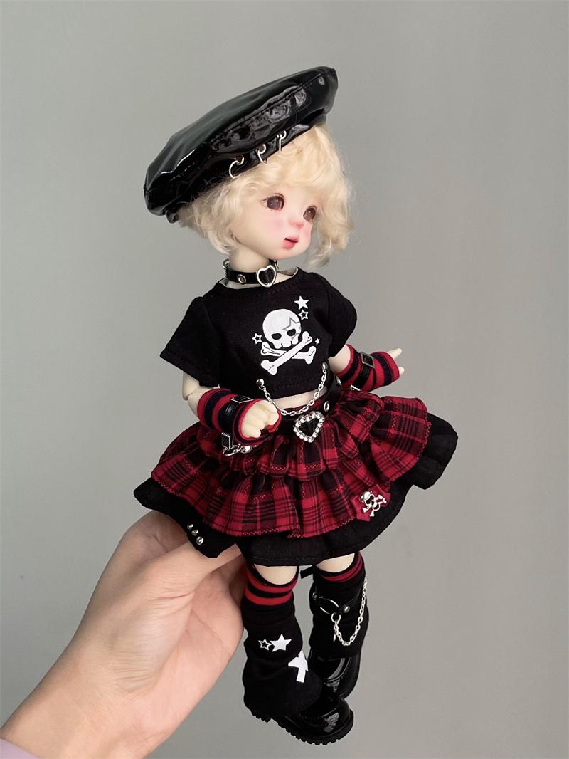 BJD doll clothes suitable for 1/6 size cute Thorns of Perdition clothes set doll accessories (10 points) 1-6size1-4or1-6hat красный
BJD doll clothes suitable for 1/6 size cute Thorns of Perdition clothes set doll accessories (10 points) 1-6size1-4or1-6hat красный