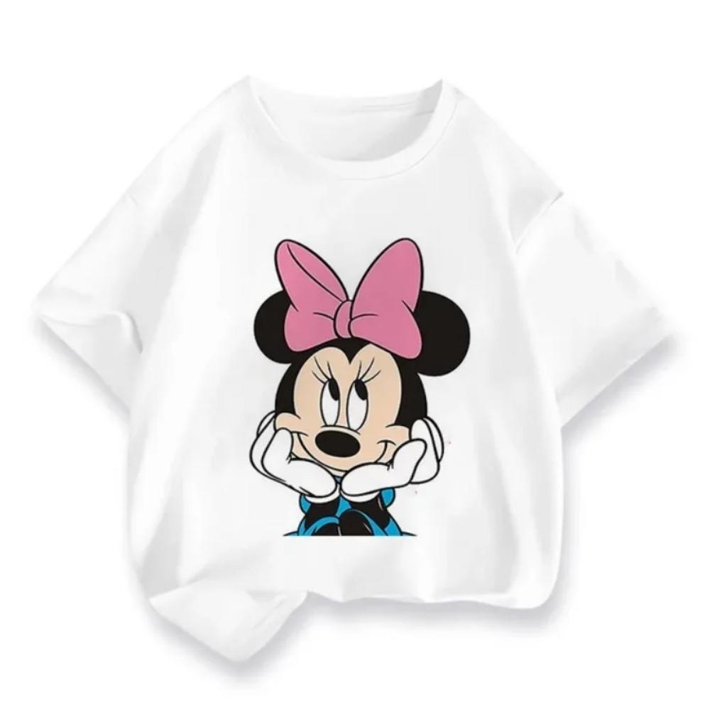 Mickey Mouse Cartoon Baby Boy Girl Short Sleeved Summer Clothing Cute Minnie Print T-shirt for Children 110
Mickey Mouse Cartoon Baby Boy Girl Short Sleeved Summer Clothing Cute Minnie Print T-shirt for Children 110