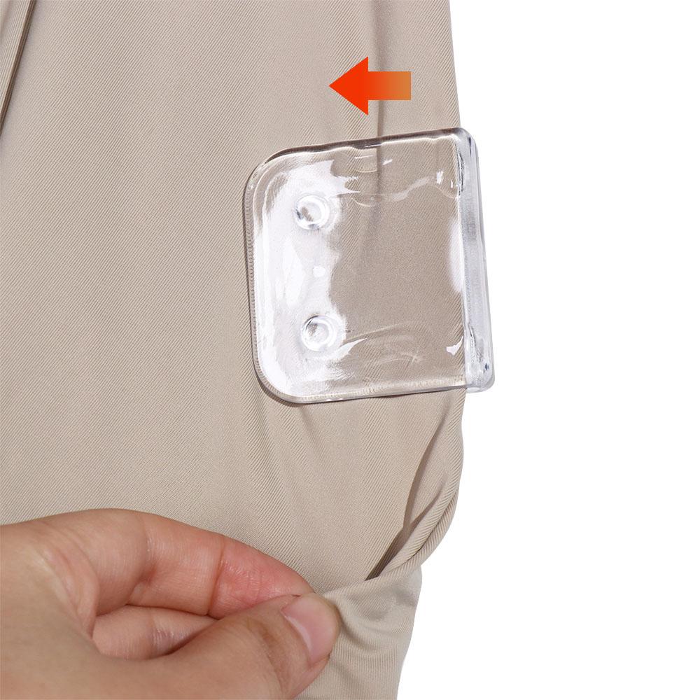 2pcs Transparent Curtain Fixing Clip Multifunctional Curtain Hooks Shower Curtain Clip Home 2pcs
2pcs Transparent Curtain Fixing Clip Multifunctional Curtain Hooks Shower Curtain Clip Home 2pcs