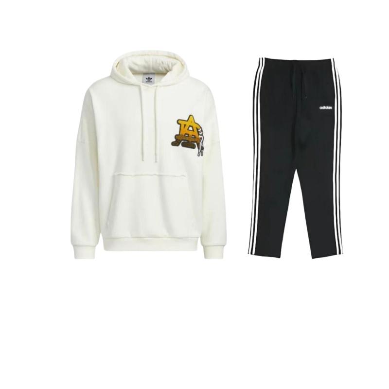 Adidas Logo Print Drawstring Hoodie And Long Pants Casual Sports Set Unisex Sweatshirt And Pants DU0456+-HS7287 S
Adidas Logo Print Drawstring Hoodie And Long Pants Casual Sports Set Unisex Sweatshirt And Pants DU0456+-HS7287 S