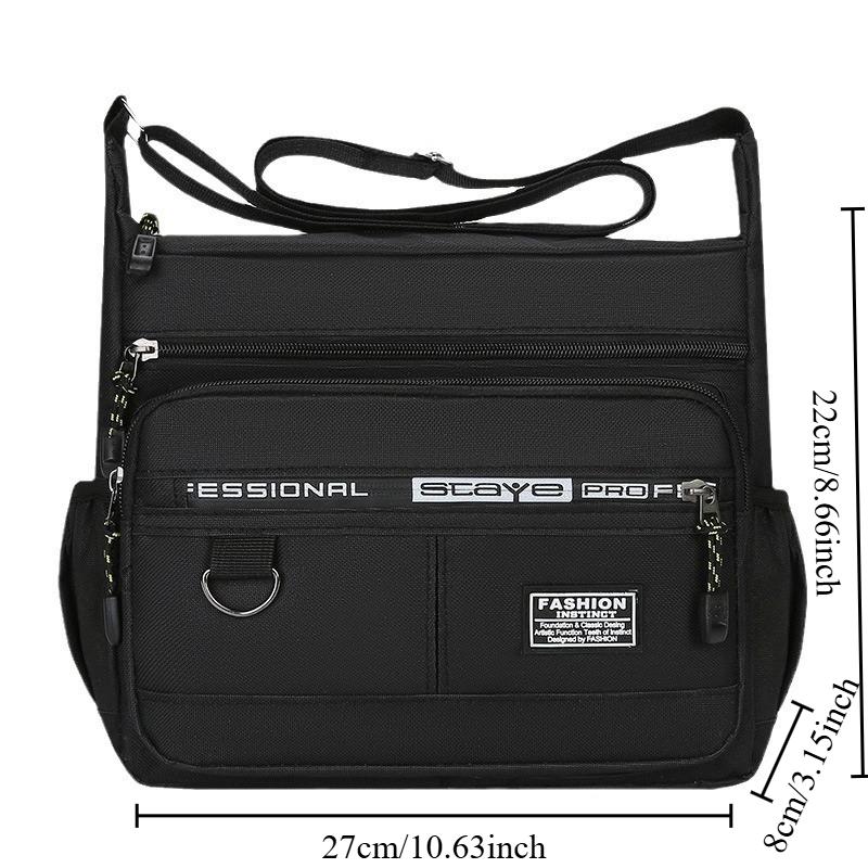 Large Capacity Fashionable Commuting Crossbody Bag Simple Texture for Business Travel Single Shoulder Bag Multi-layer Storage
Large Capacity Fashionable Commuting Crossbody Bag Simple Texture for Business Travel Single Shoulder Bag Multi-layer Storage