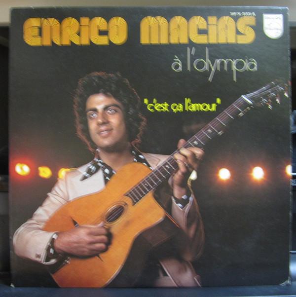 LP Record ENRICO MACIAS A LOlympia CEst Ca LAmour SFX5154 Philips 1974 Japan Pop Used
LP Record ENRICO MACIAS A LOlympia CEst Ca LAmour SFX5154 Philips 1974 Japan Pop Used