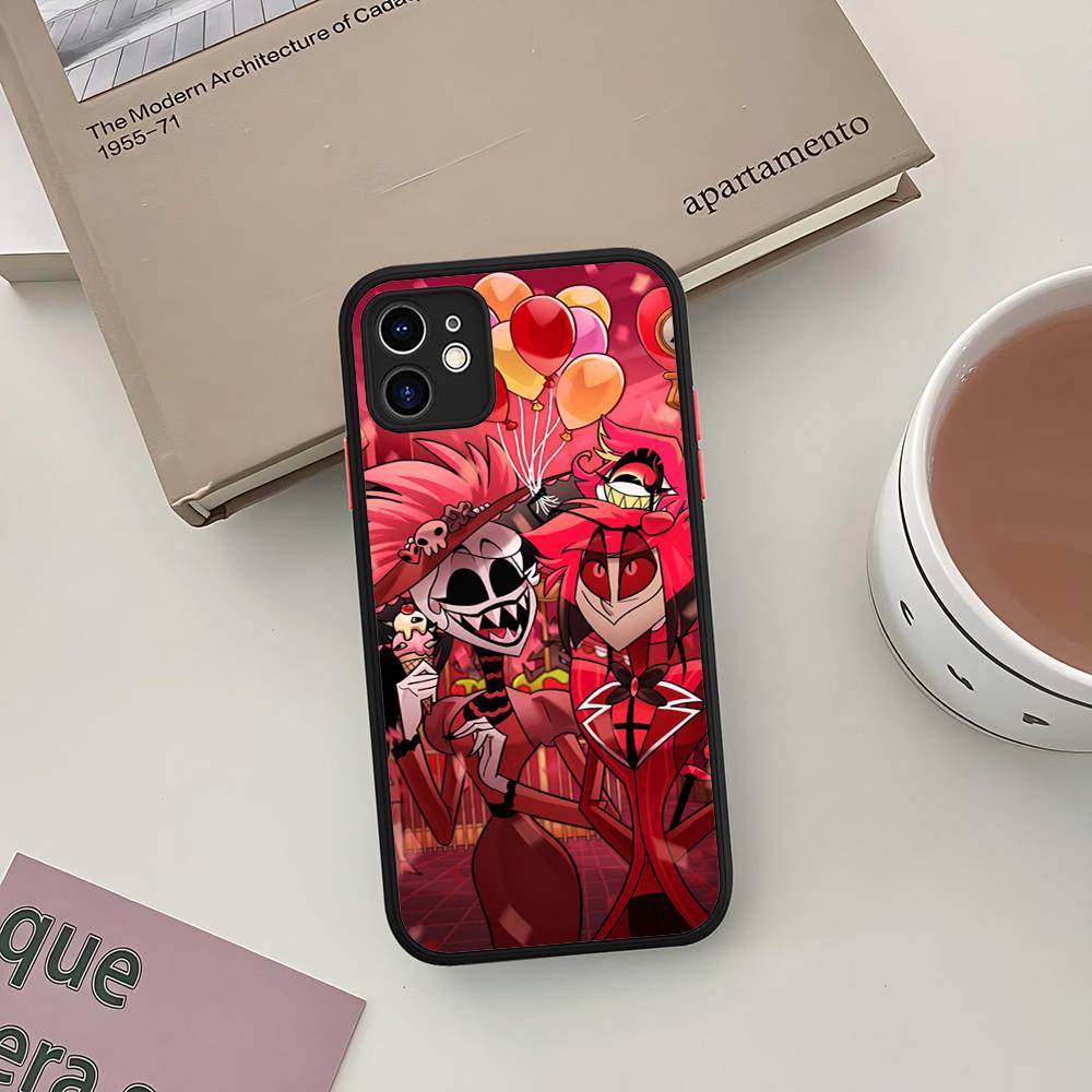 H-Hazbin H-Hotel Matte Protective Case for iPhone 16 15 14 13 12 11 Pro Max X XS MAX Protection Case iphone 11pro
H-Hazbin H-Hotel Matte Protective Case for iPhone 16 15 14 13 12 11 Pro Max X XS MAX Protection Case iphone 11pro