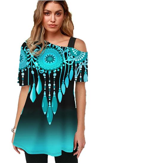 Плюс Размер Женская летняя футболка с принтом подвески, удобная, с коротким рукавом и круглым воротником, повседневная мешковатая футболка средней длины
Плюс Размер Женская летняя футболка с принтом подвески, удобная, с коротким рукавом и круглым воротником, повседневная мешковатая футболка средней длины