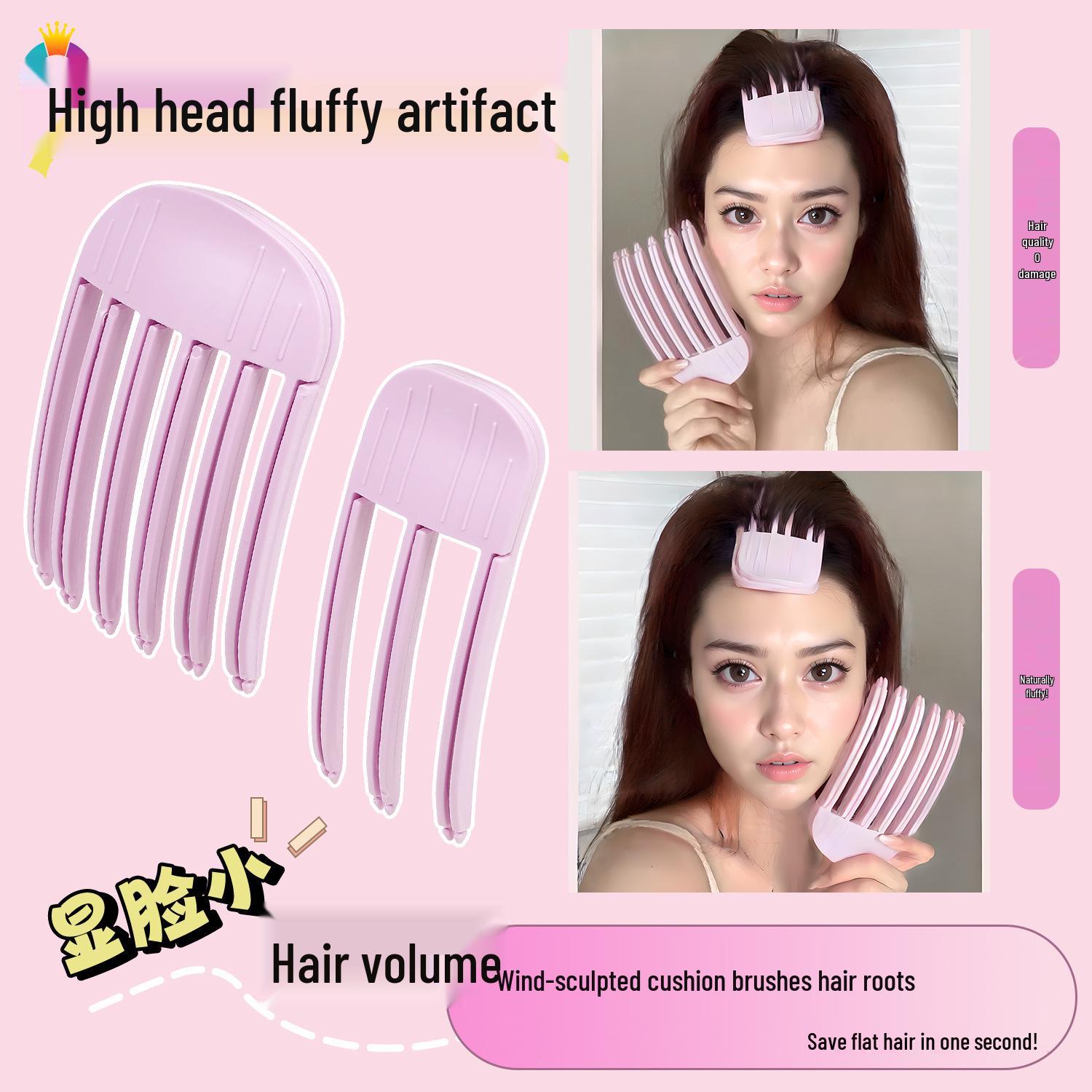 Fluffy High Crown Shaping Comb & Hair Clip: 2024 Bangs Styling Tool for Effortless, Traceless Look
Fluffy High Crown Shaping Comb & Hair Clip: 2024 Bangs Styling Tool for Effortless, Traceless Look