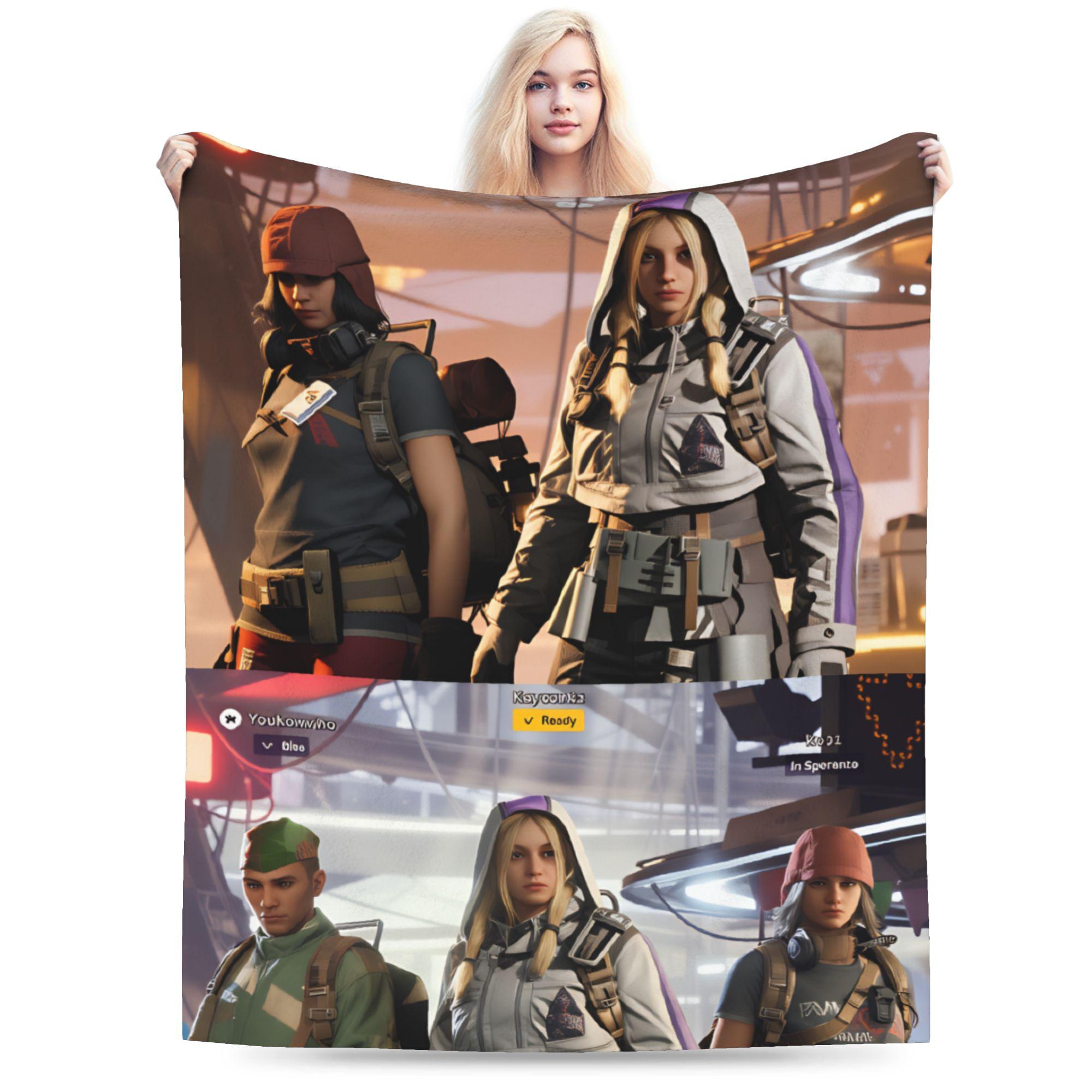 Arc Raiders Пригодницька ковдра для вилучення М який візерунок Плюшева плед-ковдра Для дівчат хлопчиків Диван Крісло Фланелева постільна ковдра Покривало на ліжко 30x40in
Arc Raiders Пригодницька ковдра для вилучення М який візерунок Плюшева плед-ковдра Для дівчат хлопчиків Диван Крісло Фланелева постільна ковдра Покривало на ліжко 30x40in
