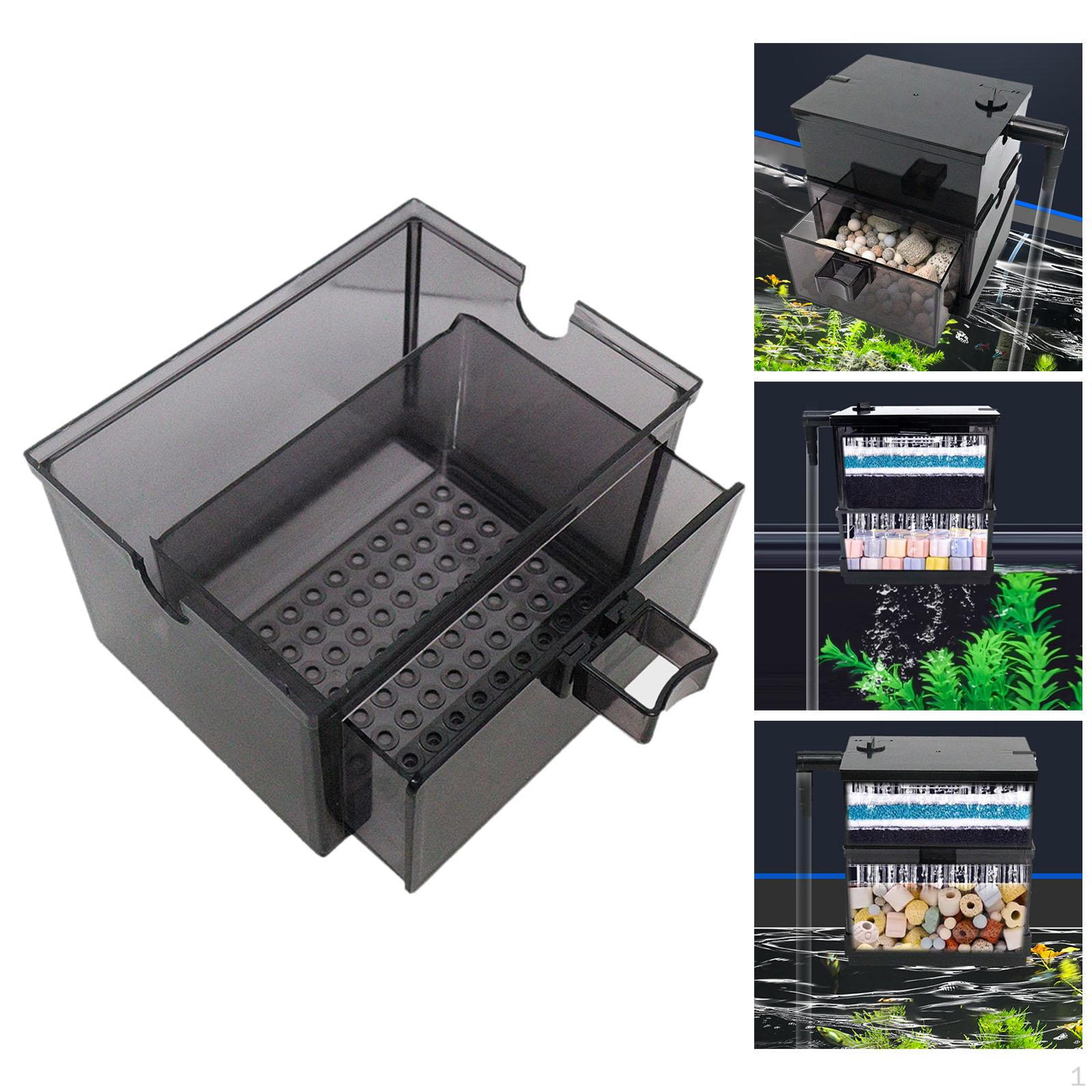 Aquarium Box Compact Lightweight Quiet Overflow Filtration System Drawer Tray 1 Drawer
Aquarium Box Compact Lightweight Quiet Overflow Filtration System Drawer Tray 1 Drawer