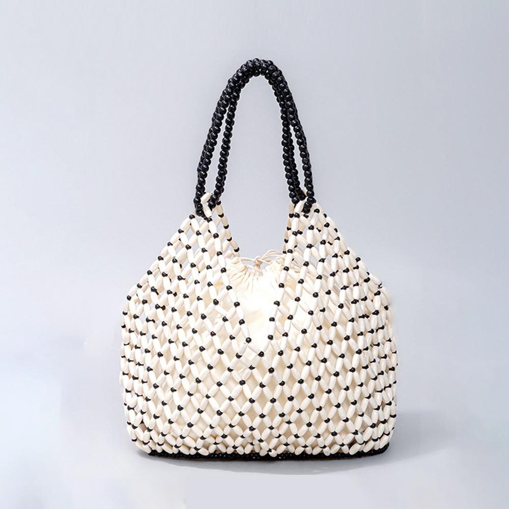 Trendy Polyester Lining Beaded Shoulder Bag Large Capacity Bucket Shape Ladies Handbag Handwoven Women Crossbody Bag Women белый
Trendy Polyester Lining Beaded Shoulder Bag Large Capacity Bucket Shape Ladies Handbag Handwoven Women Crossbody Bag Women белый
