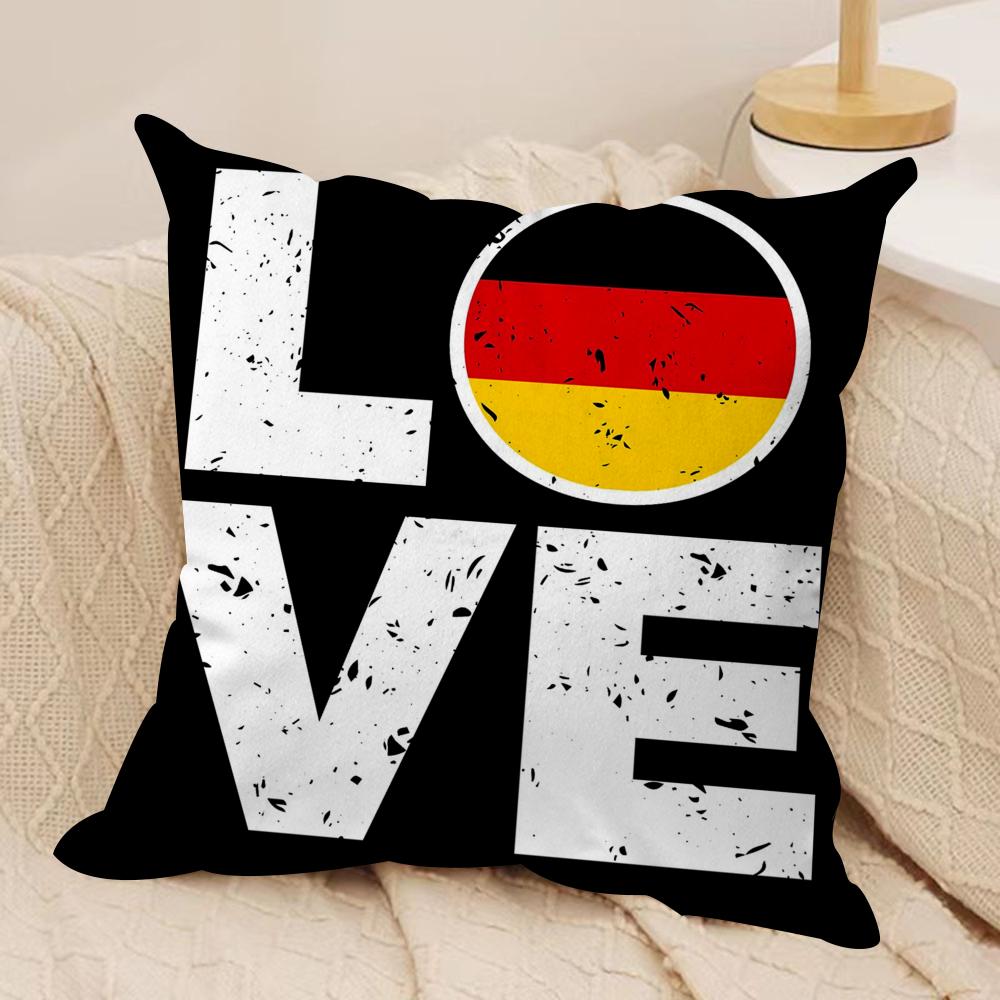 Germany Flag Emblem Art Cushion Cover Silky Short Plush DoubleSided Printed Pillow Case for Sofa All Seasons Home Decor Gift 30x30cm
Germany Flag Emblem Art Cushion Cover Silky Short Plush DoubleSided Printed Pillow Case for Sofa All Seasons Home Decor Gift 30x30cm