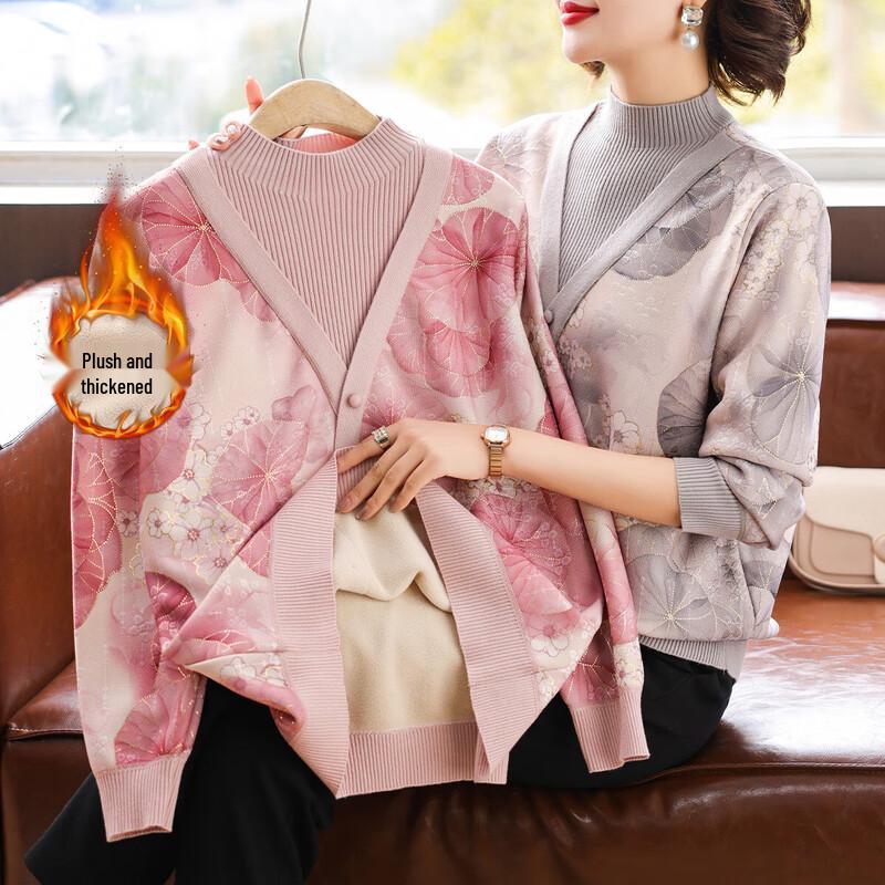 Women s Thickened Semi-High Collar Vertical Stripe Knitted Sweater XL
Women s Thickened Semi-High Collar Vertical Stripe Knitted Sweater XL