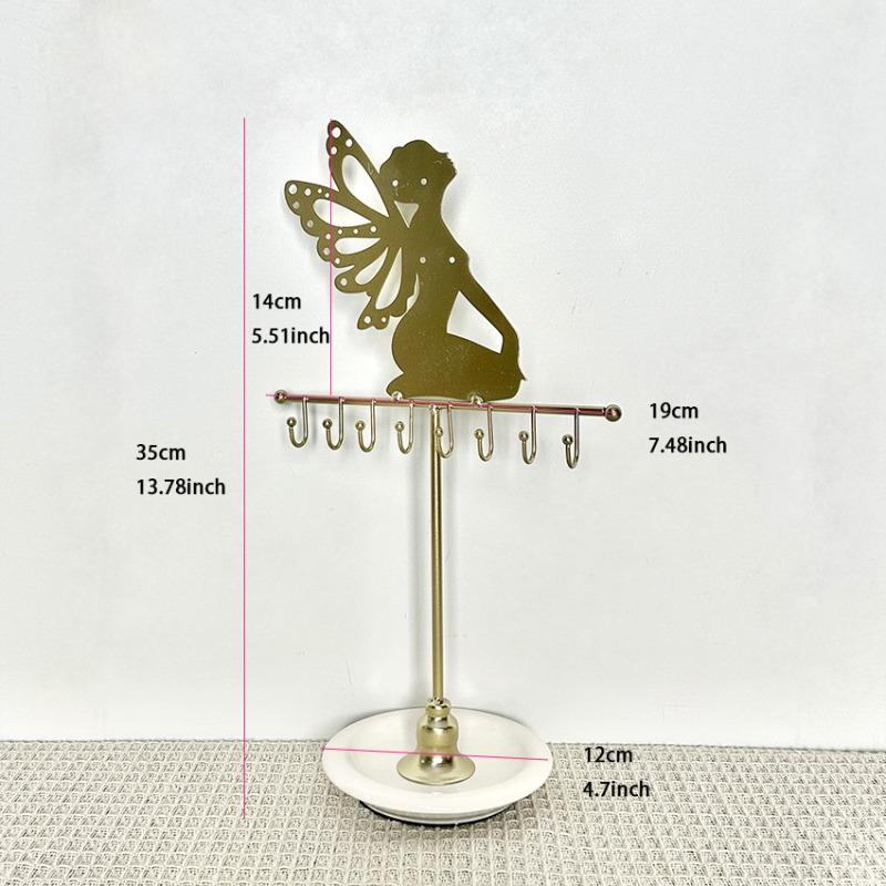 Art Necklace Displays Stand Modern Jewelry Necklace Showcase Rack Pendant Exquisite Show Holder Live Pictures Display Props
Art Necklace Displays Stand Modern Jewelry Necklace Showcase Rack Pendant Exquisite Show Holder Live Pictures Display Props