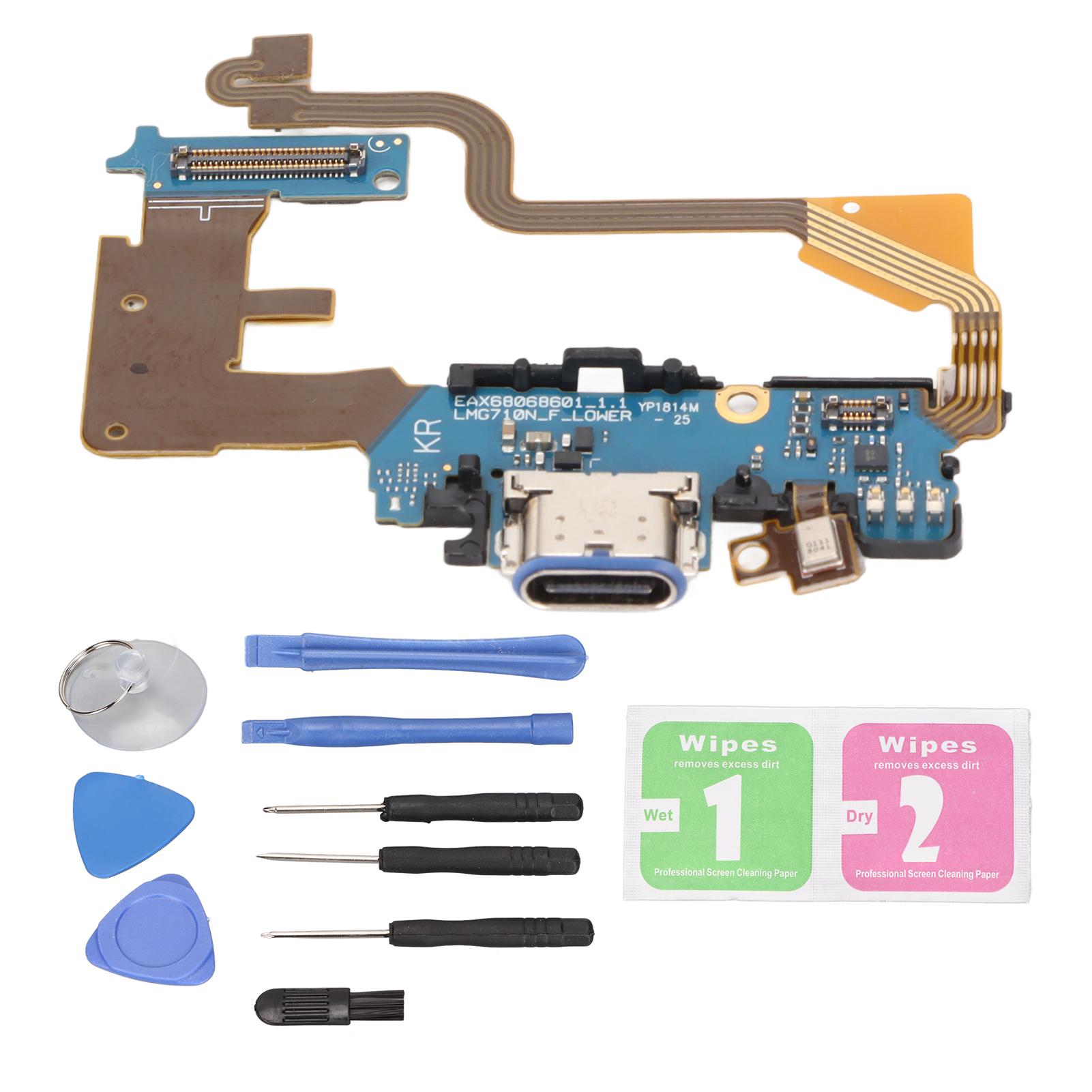 USB Charging Port Dock Connector Board Flex Cable Replacement for LG G7 ThinQ Korean Version
USB Charging Port Dock Connector Board Flex Cable Replacement for LG G7 ThinQ Korean Version