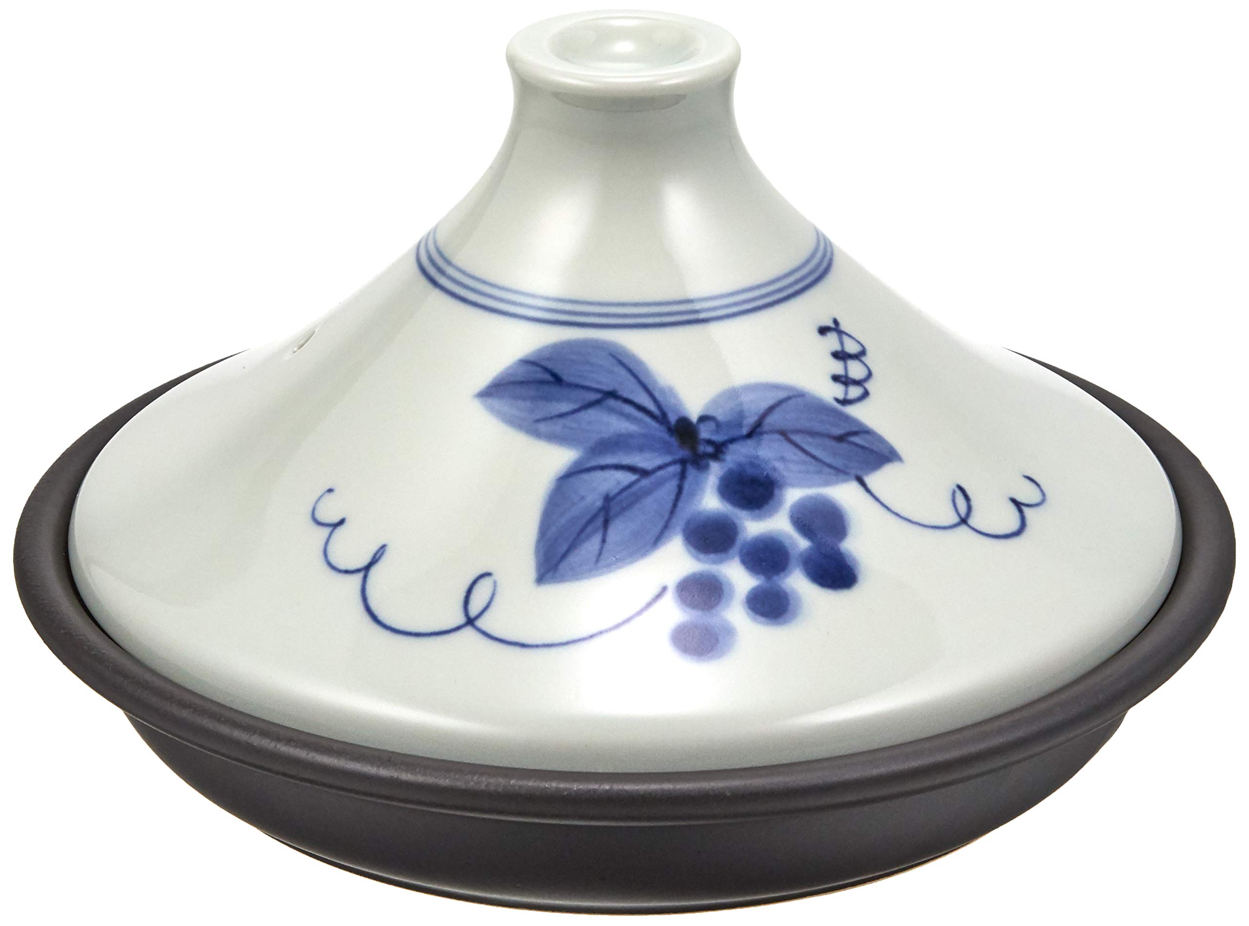 Toyo Ceramics Arita Ware Tagine Pot, 21cm (Heat-Resistant Ceramic Plate), Grape Design, ID-09-03
Toyo Ceramics Arita Ware Tagine Pot, 21cm (Heat-Resistant Ceramic Plate), Grape Design, ID-09-03