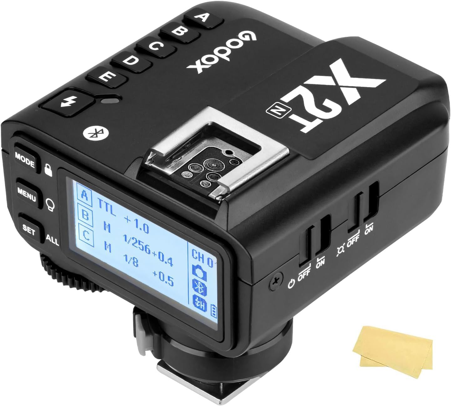 GODOX Nikon transmitter Flash trigger High speed sync HSS TCM function Monoblock strobe Compatible with Nikon cameras Eligible invoices available
GODOX Nikon transmitter Flash trigger High speed sync HSS TCM function Monoblock strobe Compatible with Nikon cameras Eligible invoices available