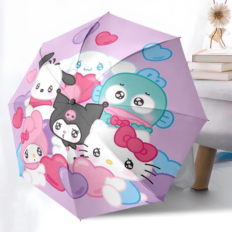 1pc Hello Kitty & Friends Automatic Opening Folding Umbrella - Portable 3-Fold Design with 8-Rib Iron Frame, Perfect for Outdoor Use, Festive Gifts, T
1pc Hello Kitty & Friends Automatic Opening Folding Umbrella - Portable 3-Fold Design with 8-Rib Iron Frame, Perfect for Outdoor Use, Festive Gifts, T