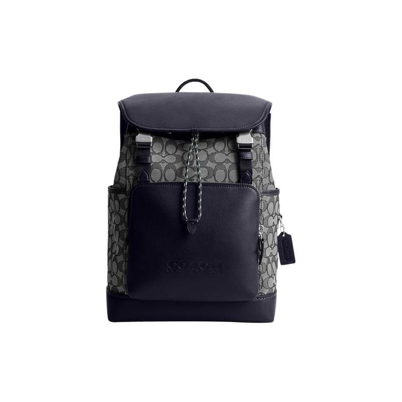 COACH League 27 classic old flower embossed logo flip closure large capacity fabric with cow leather backpack backpack large size men s blue and gray синій
COACH League 27 classic old flower embossed logo flip closure large capacity fabric with cow leather backpack backpack large size men s blue and gray синій