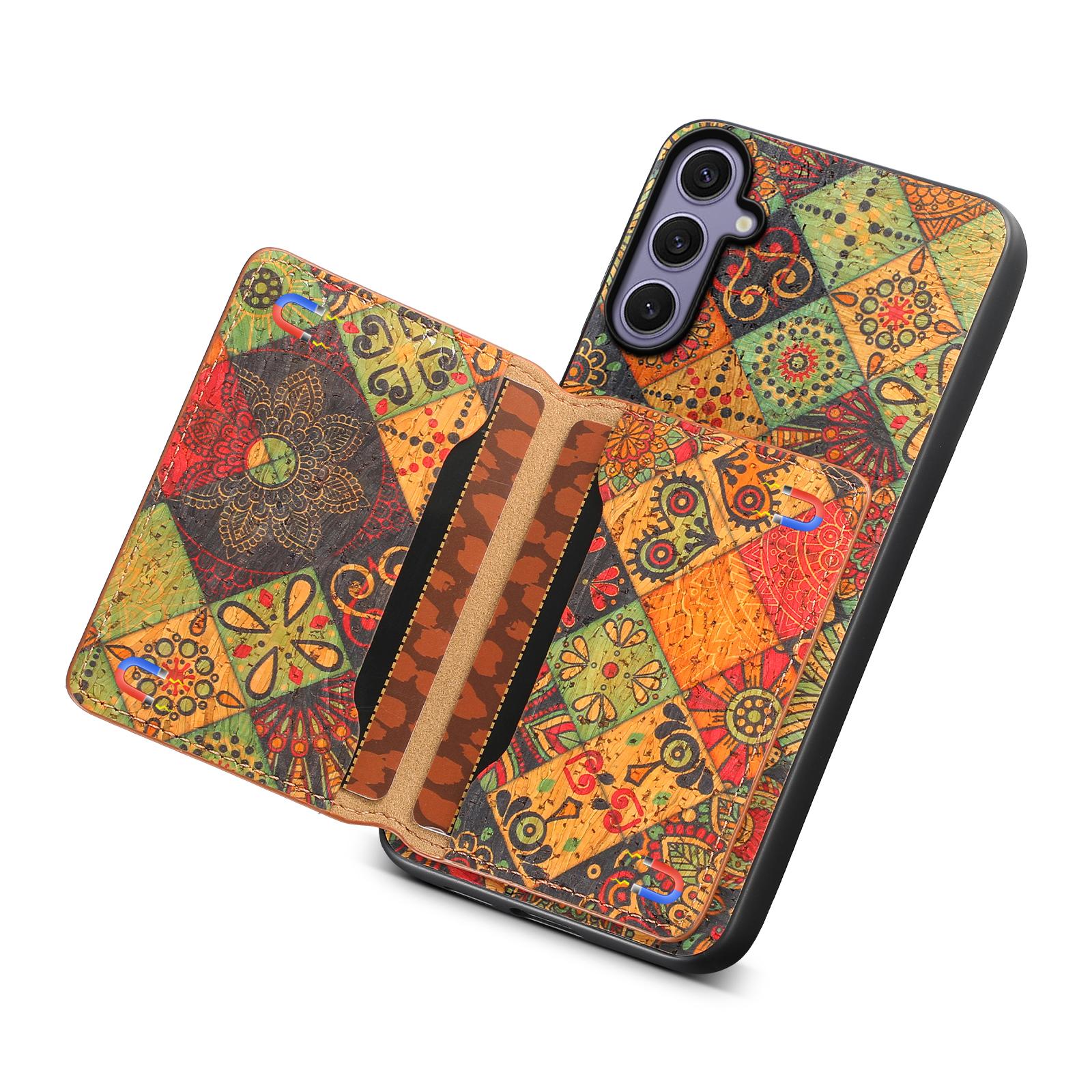 For Samsung Galaxy S25+ Case Flower Print Leather+PC+TPU Cover with Card Holder Kickstand Spring/Green
For Samsung Galaxy S25+ Case Flower Print Leather+PC+TPU Cover with Card Holder Kickstand Spring/Green