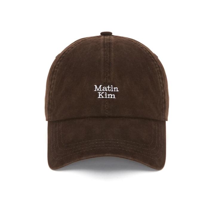Matin Kim MATIN MINI LOGO BALL CAP IN BROWN BROWN
Matin Kim MATIN MINI LOGO BALL CAP IN BROWN BROWN