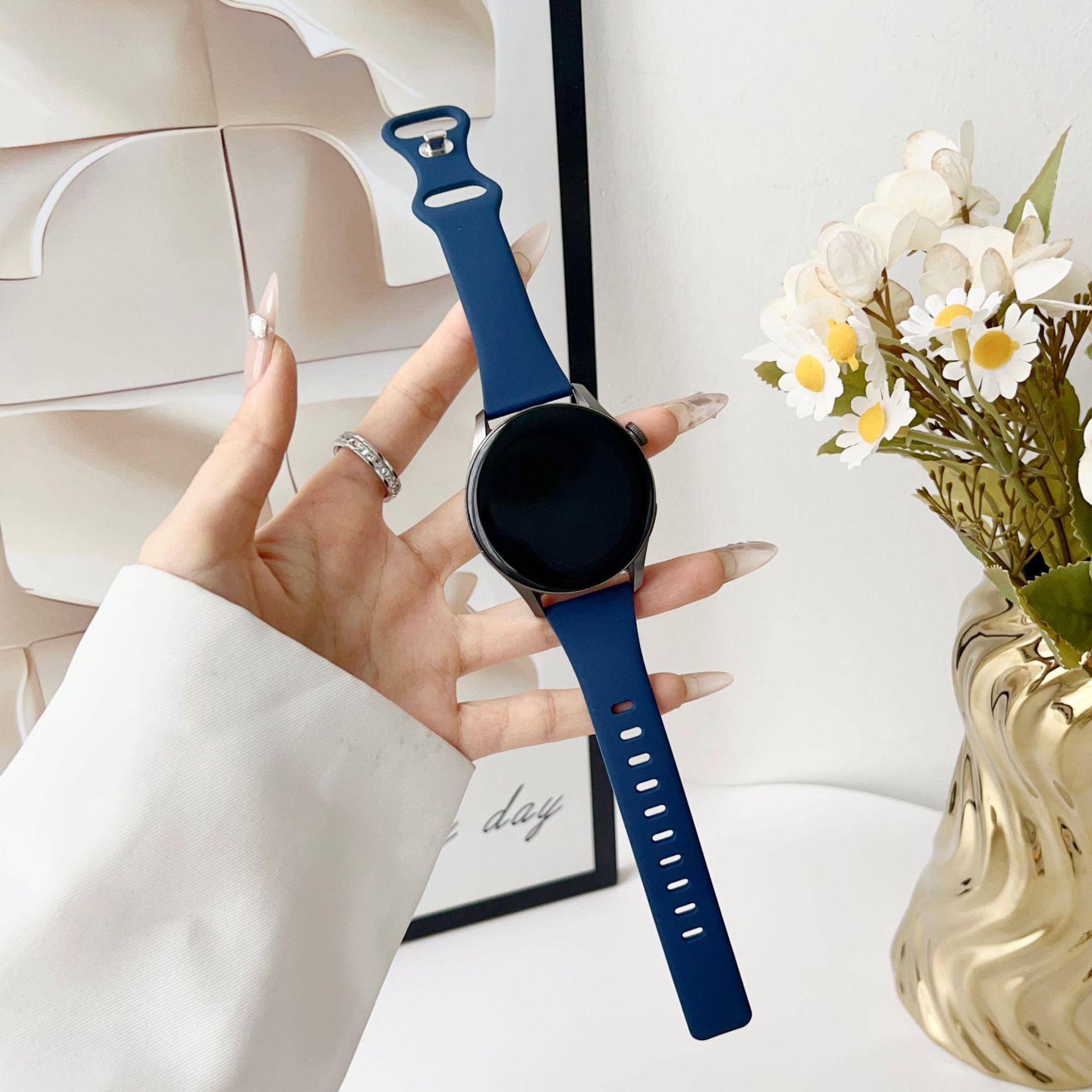 Совместимый силиконовый ремешок для Huawei GT4, GT3, GT4 Pro (14/18/20/22мм) Носимые часы 14mm темно-синий
Совместимый силиконовый ремешок для Huawei GT4, GT3, GT4 Pro (14/18/20/22мм) Носимые часы 14mm темно-синий