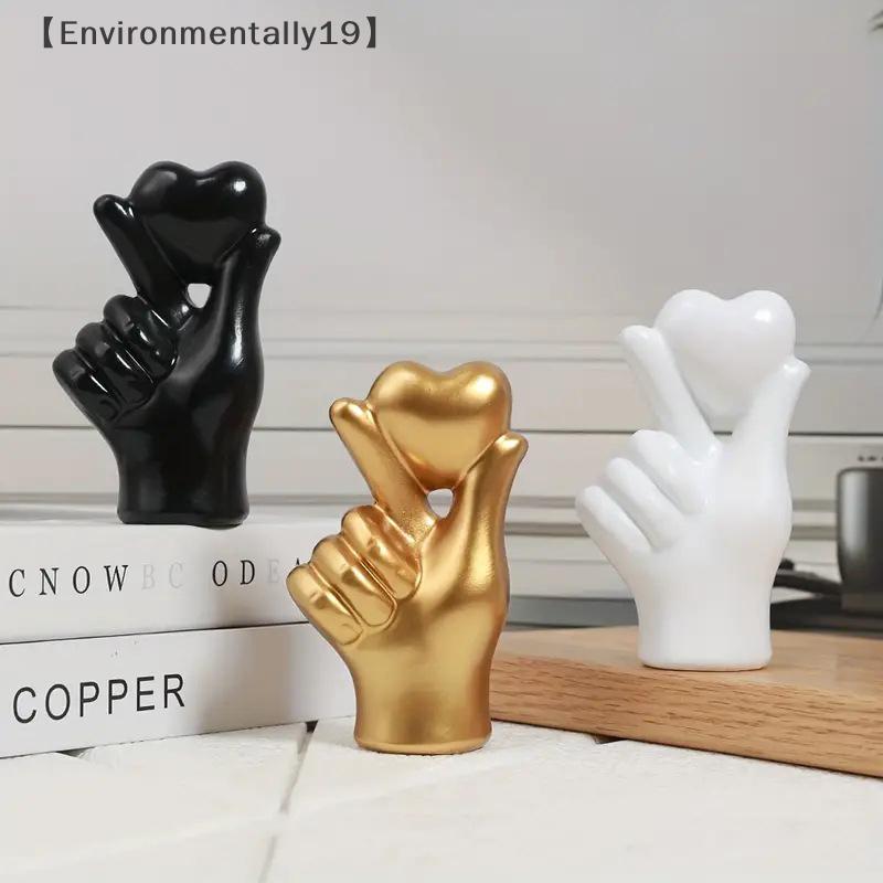 Heart Hand Gesture Statues Sculptures Simple Desktop Living Room Decoration Resin Crafts Valentine s Day Love Gesture Ornament
Heart Hand Gesture Statues Sculptures Simple Desktop Living Room Decoration Resin Crafts Valentine s Day Love Gesture Ornament