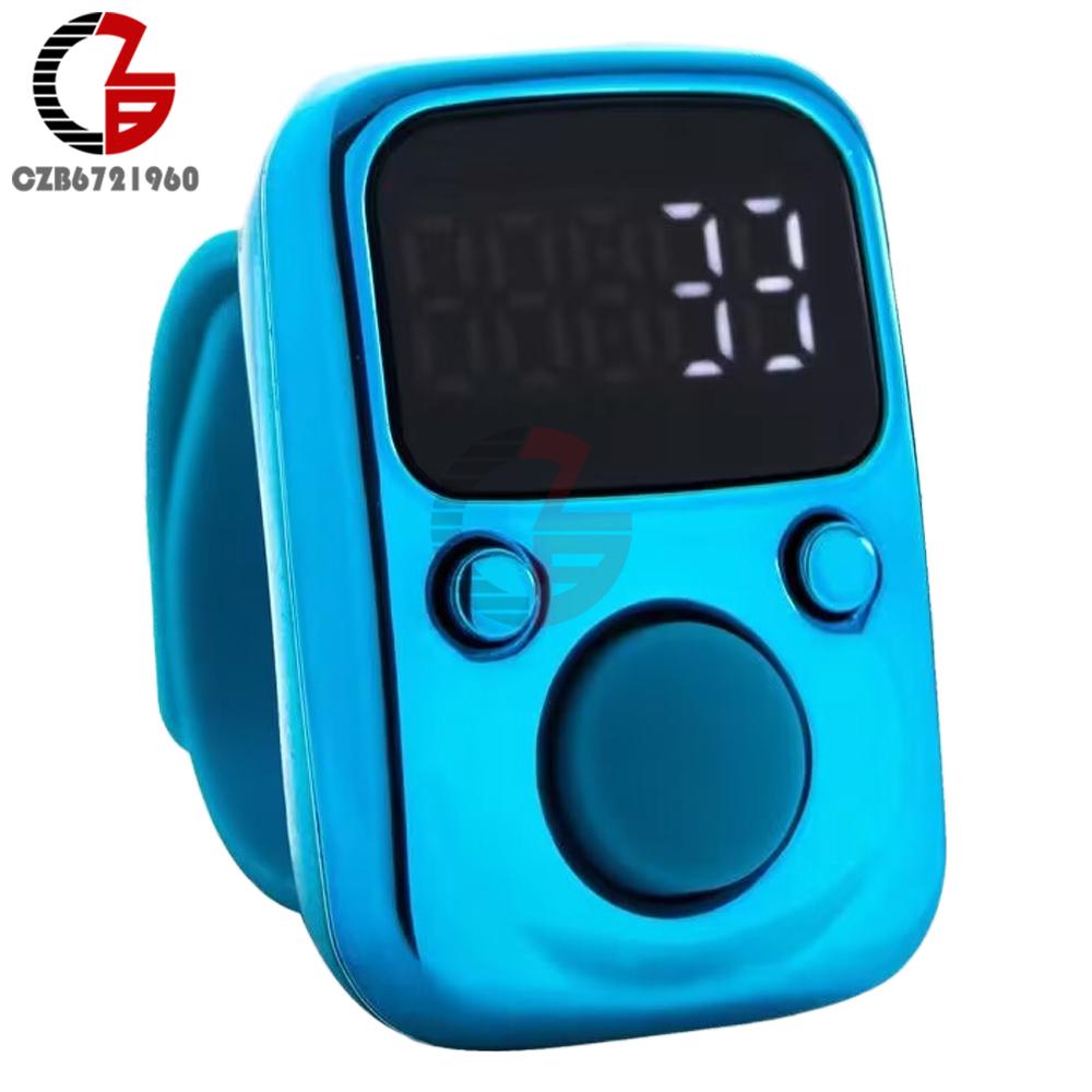 LED Display Finger Counter 4-digit 9999 Mini Ring Finger Counter Rechargeable Electronic Counter Portable Time Counter
LED Display Finger Counter 4-digit 9999 Mini Ring Finger Counter Rechargeable Electronic Counter Portable Time Counter