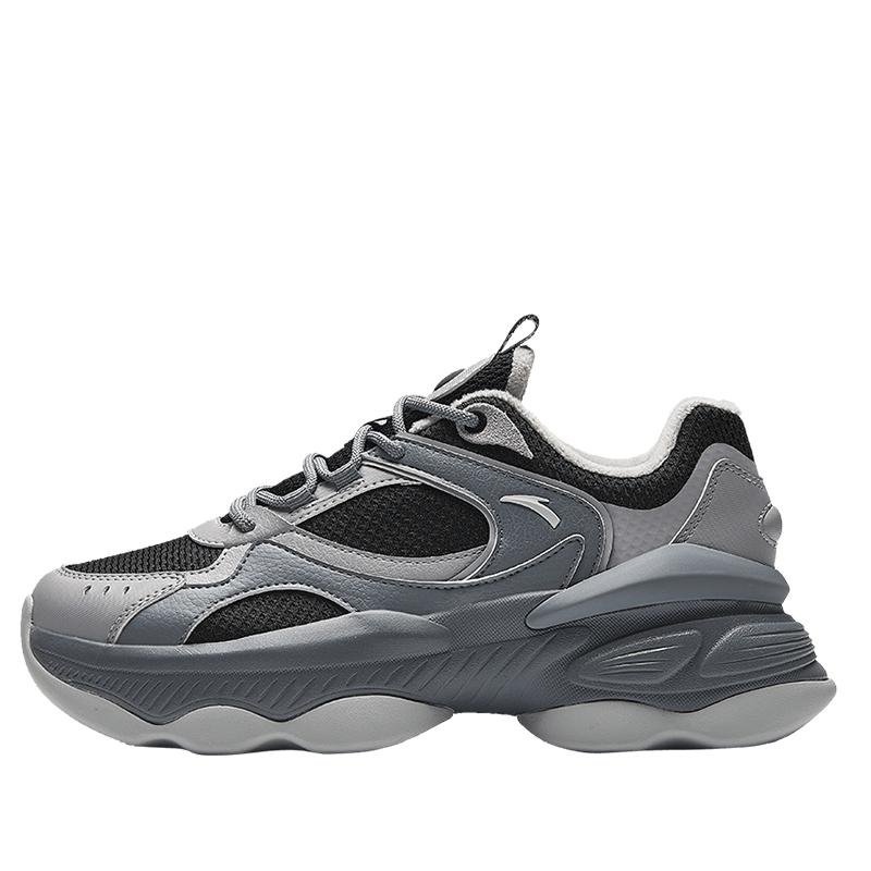 Anta Nut Shoes Splicing Casual Thick Sole Plush Non-Slip Increased Height Low-Top Dad Shoes Women sneaker Gray Black 922418885-10 35.5
Anta Nut Shoes Splicing Casual Thick Sole Plush Non-Slip Increased Height Low-Top Dad Shoes Women sneaker Gray Black 922418885-10 35.5