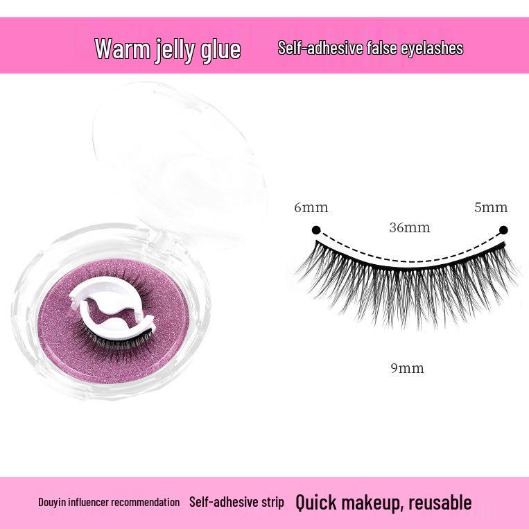 Self-Adhesive 3D Jelly Strip False Eyelashes - Temperature-Sensitive, Natural, Dense, Celebrity Style
Self-Adhesive 3D Jelly Strip False Eyelashes - Temperature-Sensitive, Natural, Dense, Celebrity Style