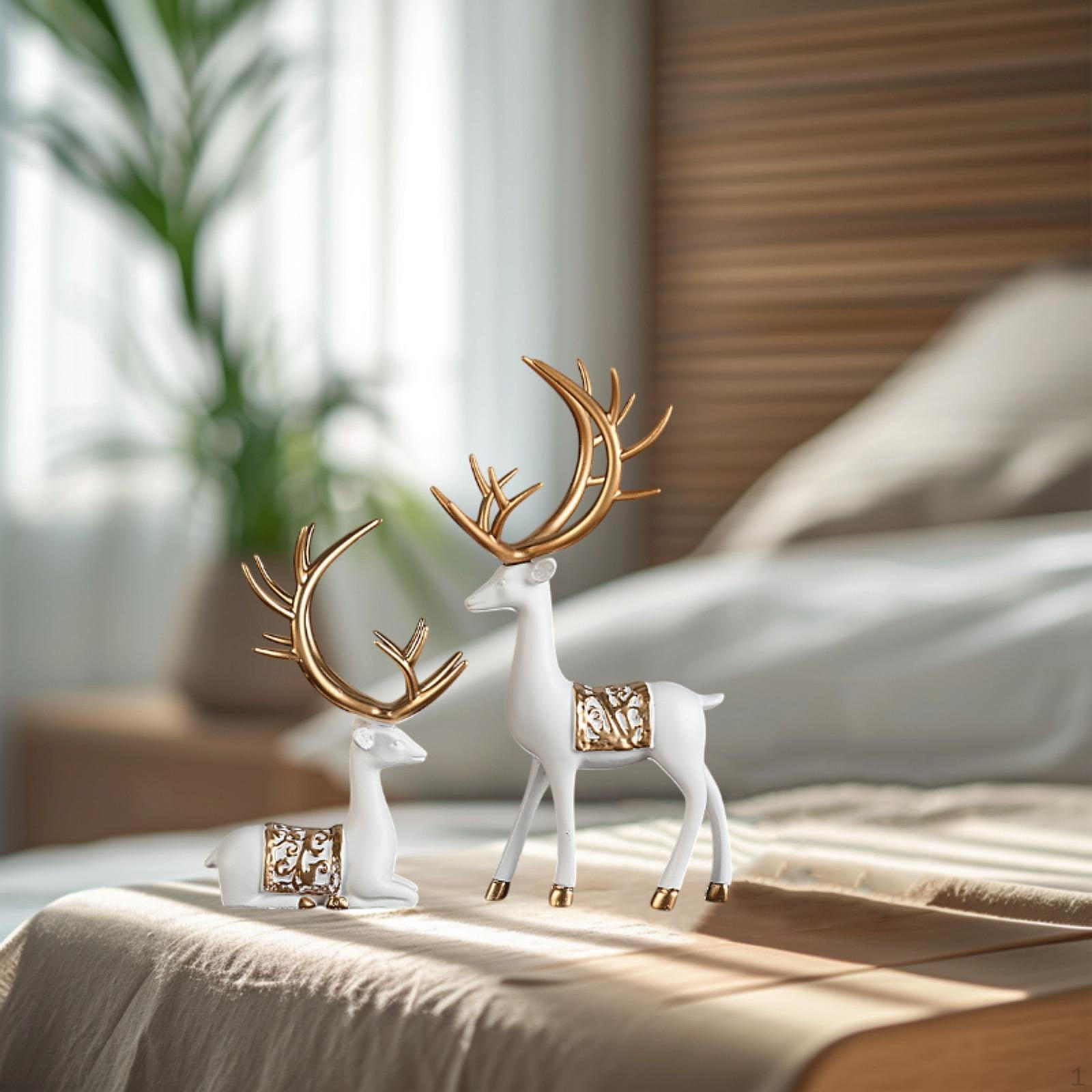 2 шт. Фигурки оленей для украшения стола, статуэтки животных из смолы для гостиной
2 шт. Фигурки оленей для украшения стола, статуэтки животных из смолы для гостиной