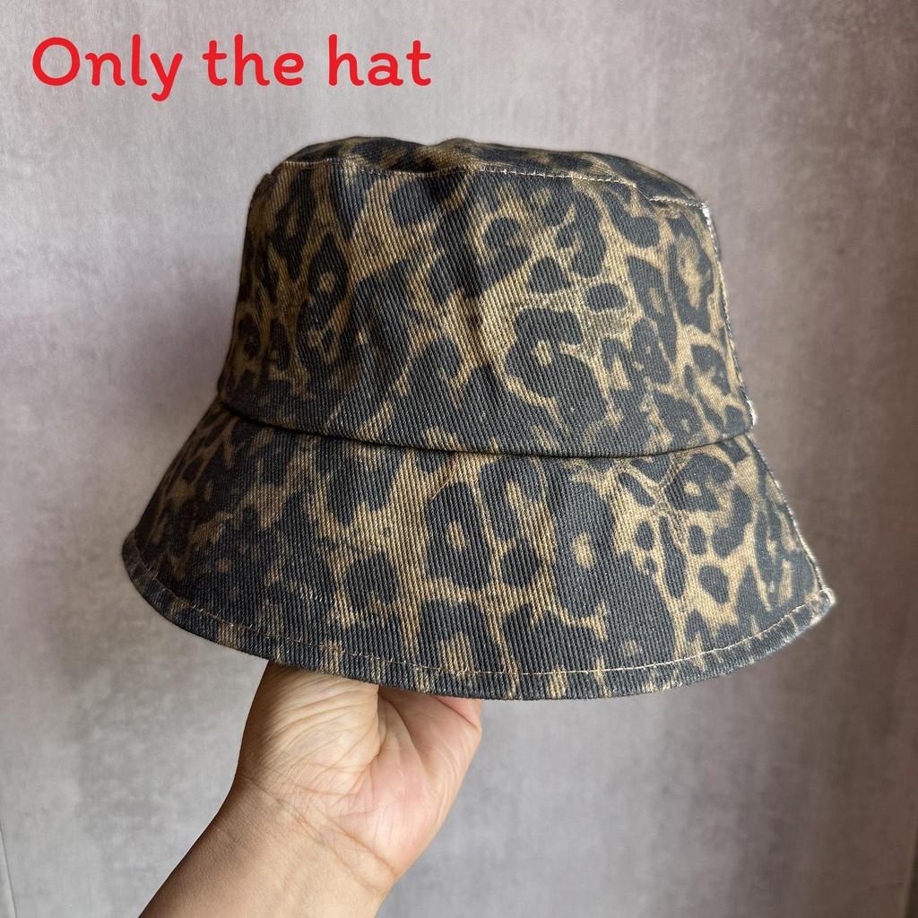 Vintage Leopard Print Fisherman Hat For Women Summer Sun Protection Casual Streetwear
Vintage Leopard Print Fisherman Hat For Women Summer Sun Protection Casual Streetwear