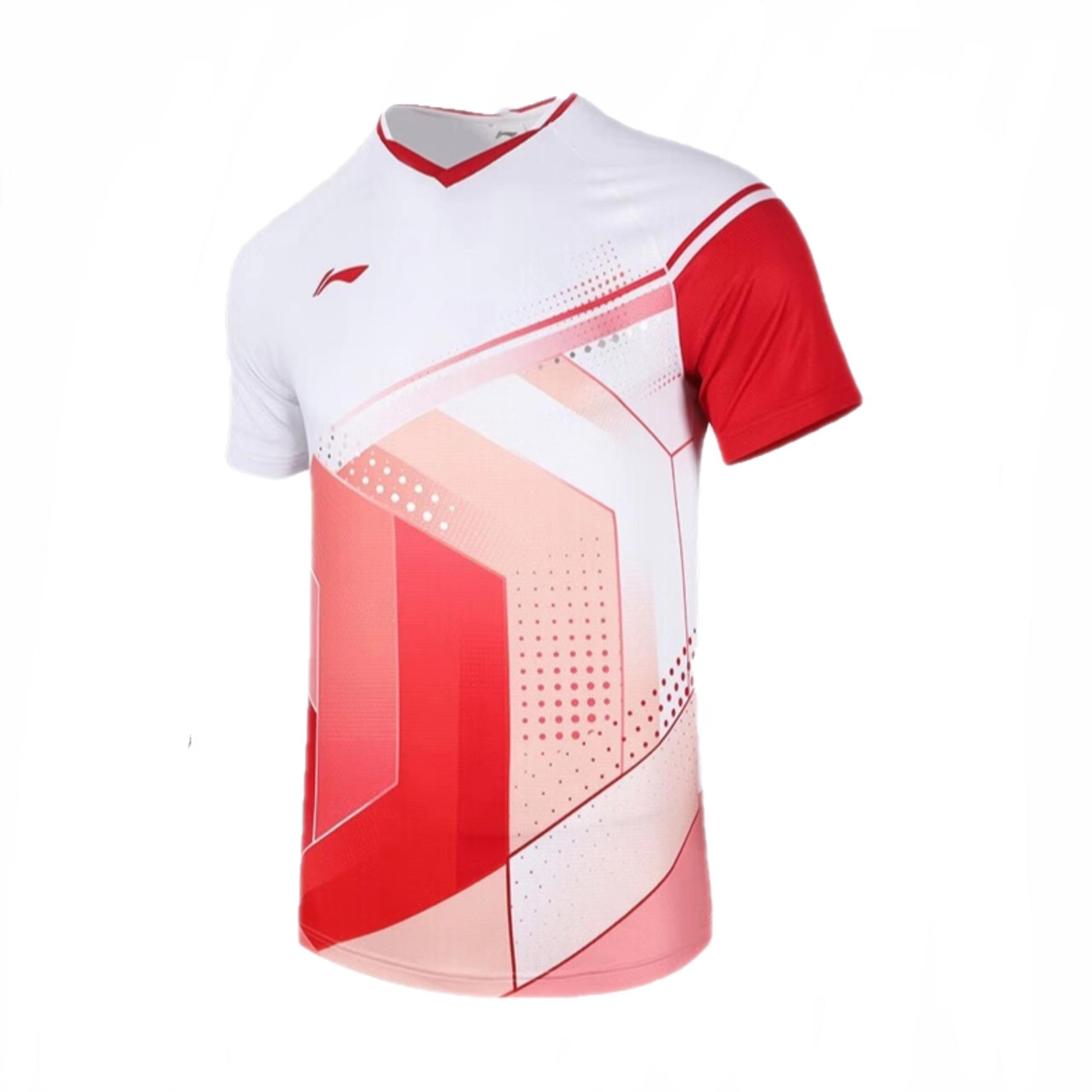 Li-Ning Быстросохнущий свитер с V-образным вырезом, короткий рукав, спортивная тренировочная, соревновательная, впитывающая пот, дышащая, фитнес, бадминтон, мужская рубашка, белый цвет AAYS009-1 XXL
Li-Ning Быстросохнущий свитер с V-образным вырезом, короткий рукав, спортивная тренировочная, соревновательная, впитывающая пот, дышащая, фитнес, бадминтон, мужская рубашка, белый цвет AAYS009-1 XXL