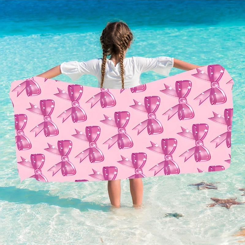 3D Three-dimensional Pink Bow Printed Anti Sand Beach Towel,Super Absorbent Ultra-fine Fiber Bath Towel,Soft Quick Drying Towel W30*H60(CM)
3D Three-dimensional Pink Bow Printed Anti Sand Beach Towel,Super Absorbent Ultra-fine Fiber Bath Towel,Soft Quick Drying Towel W30*H60(CM)