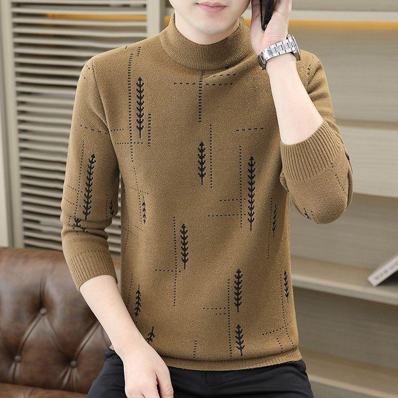 Men s Slim Fit Semi-High Neck Sweater - Trendy, Thick, and Warm Winter Knitwear M (Recommended 80-100 jin)
Men s Slim Fit Semi-High Neck Sweater - Trendy, Thick, and Warm Winter Knitwear M (Recommended 80-100 jin)