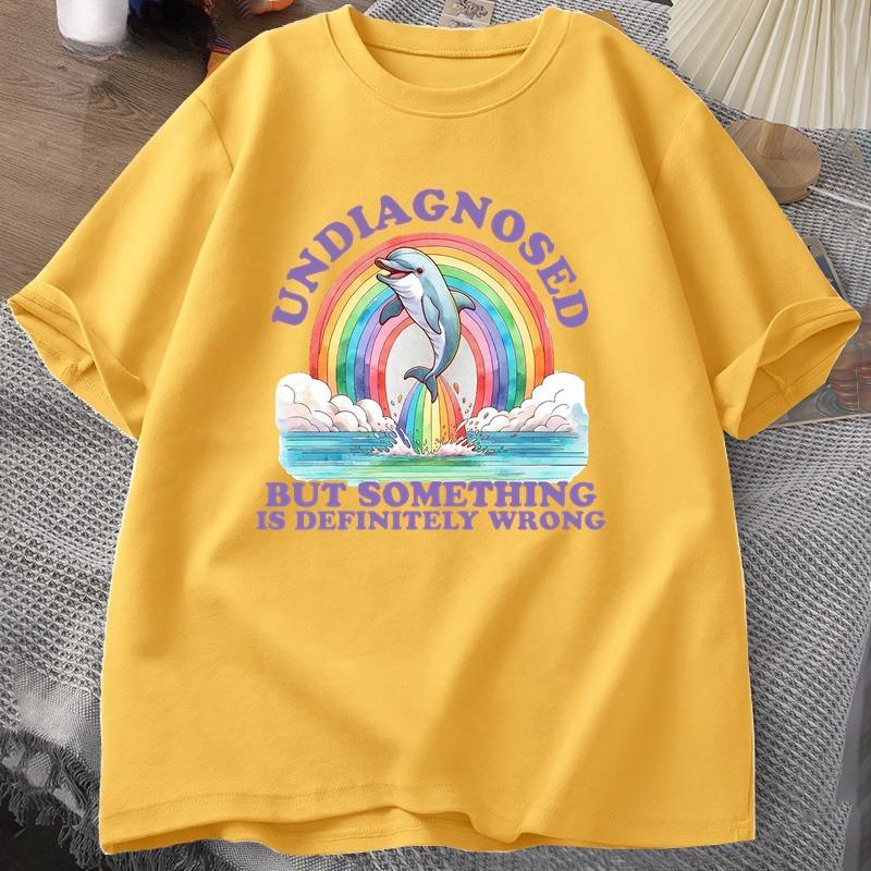 Undiagnosed But Something Is Definitely Wrong WOMEN T-Shirt Vintage Unisex s Clothes Summer Cotton Short Sleeve T Shirt Loose Tops 4XL
Undiagnosed But Something Is Definitely Wrong WOMEN T-Shirt Vintage Unisex s Clothes Summer Cotton Short Sleeve T Shirt Loose Tops 4XL