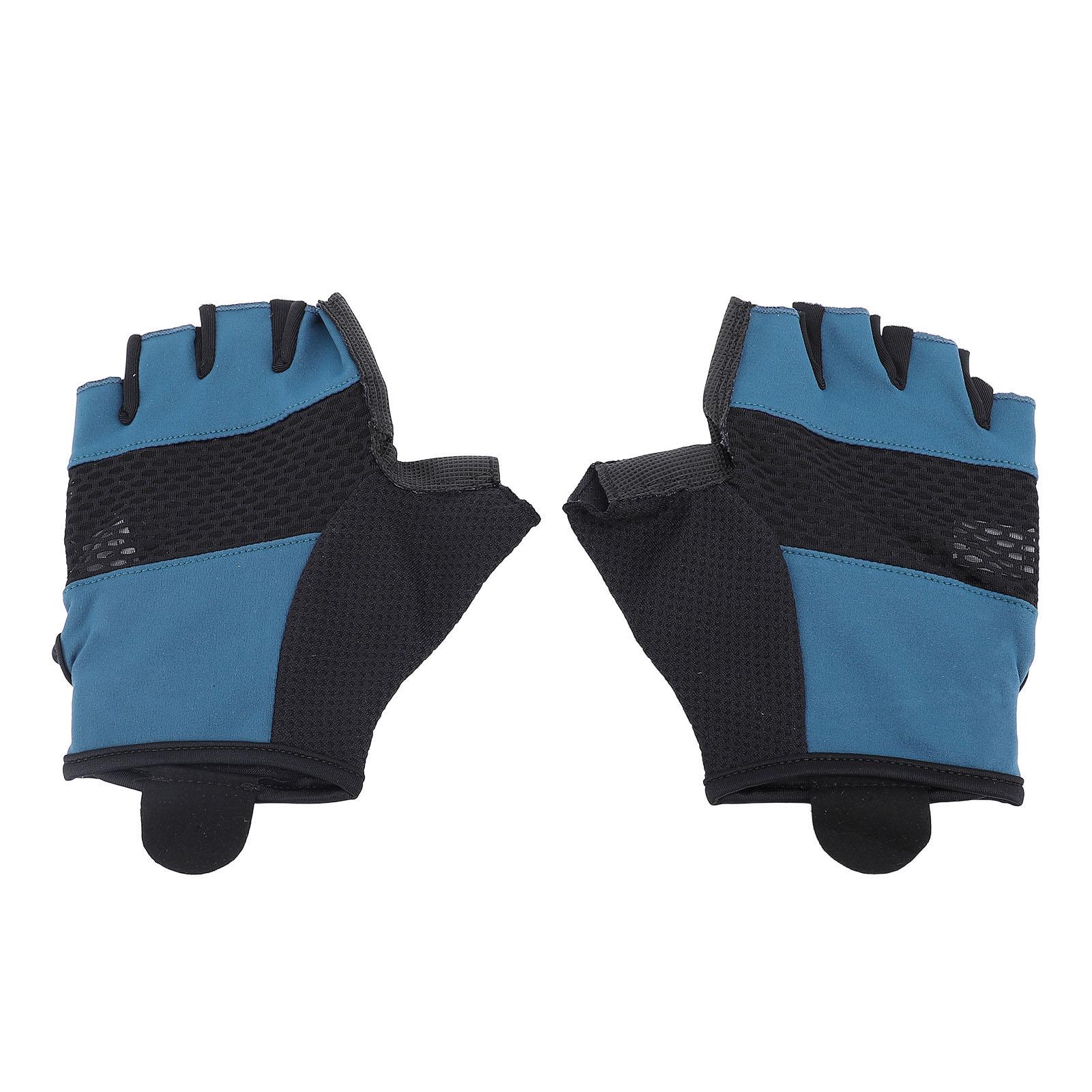 Cycling Gloves Blue Half Finger Anti Slip Shock Absorbing Breathable Biking Gloves for Men Women Road Bike XL
Cycling Gloves Blue Half Finger Anti Slip Shock Absorbing Breathable Biking Gloves for Men Women Road Bike XL