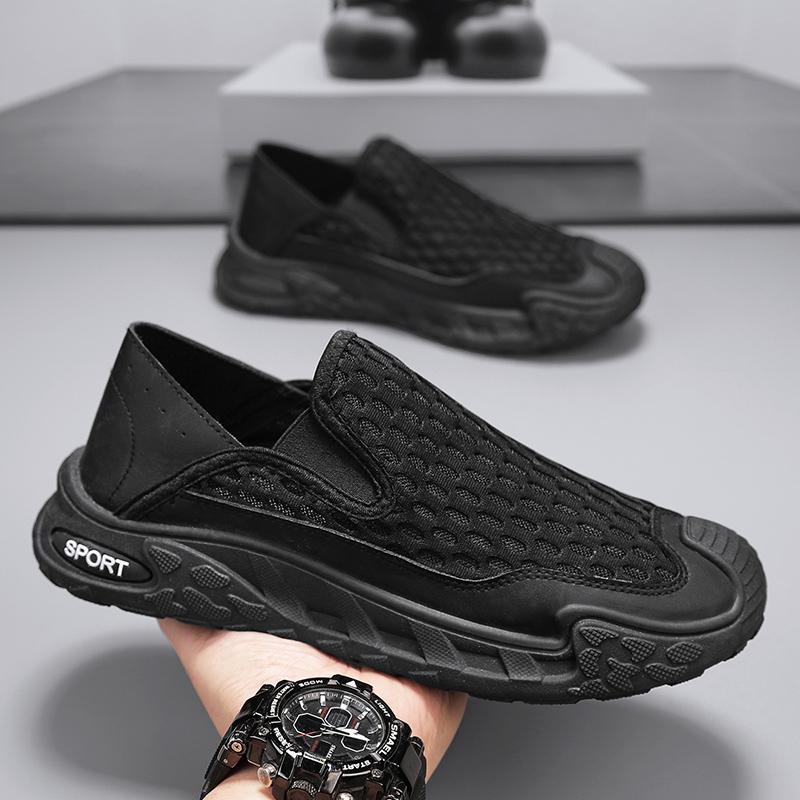 Summer men s shoes hollow out large mesh breathable casual shoes driving light one pedal trendy shoes men s sports shoes 44
Summer men s shoes hollow out large mesh breathable casual shoes driving light one pedal trendy shoes men s sports shoes 44