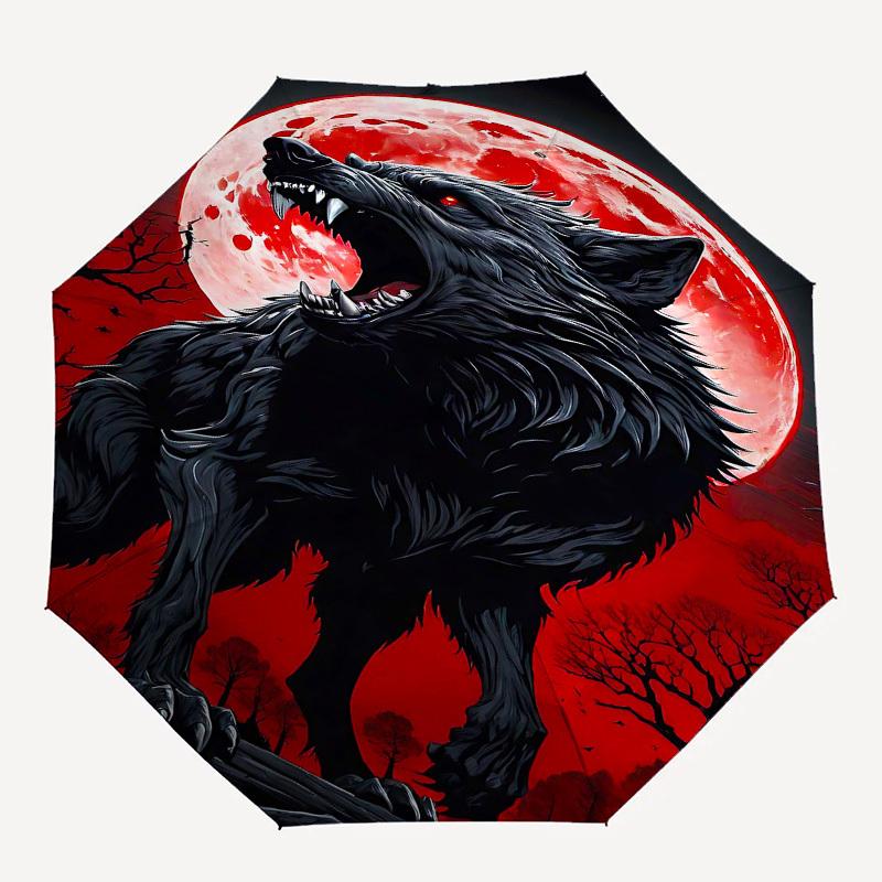 1pc Wolf Howling MoonOpen/Close Umbrella-Windproof, Compact Travel Umbrella, Sturdy 8-Rib Shaft, Outdoor Accessory1158
1pc Wolf Howling MoonOpen/Close Umbrella-Windproof, Compact Travel Umbrella, Sturdy 8-Rib Shaft, Outdoor Accessory1158