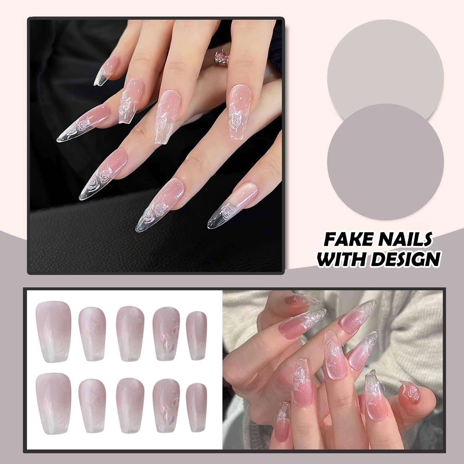 Женские накладные ногти среднего размера с рисунком телесного цвета на акриловых ногтях глянцевые накладные ногти с полным покрытием XS белый
Женские накладные ногти среднего размера с рисунком телесного цвета на акриловых ногтях глянцевые накладные ногти с полным покрытием XS белый