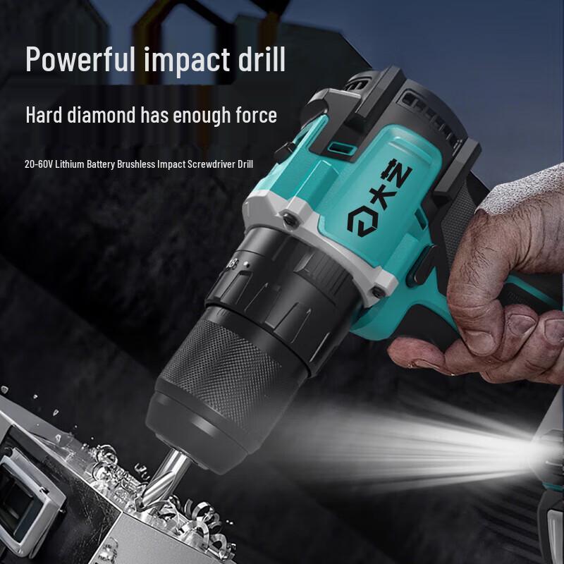 Dayi 20V Cordless Brushless Impact Drill CN plug (adapter included)
Dayi 20V Cordless Brushless Impact Drill CN plug (adapter included)