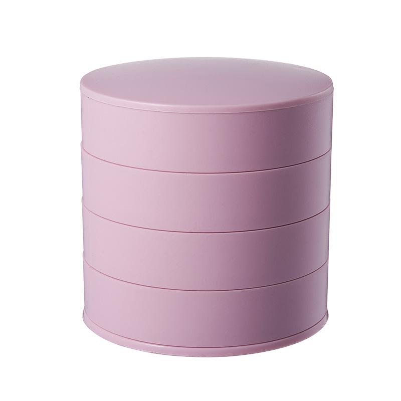 Многофункциональная бытовая вращающаяся шкатулка для драгоценностей, многослойное ожерелье, серьги, кольцо, шкатулка для драгоценностей, пылезащитная стойка розовый
Многофункциональная бытовая вращающаяся шкатулка для драгоценностей, многослойное ожерелье, серьги, кольцо, шкатулка для драгоценностей, пылезащитная стойка розовый