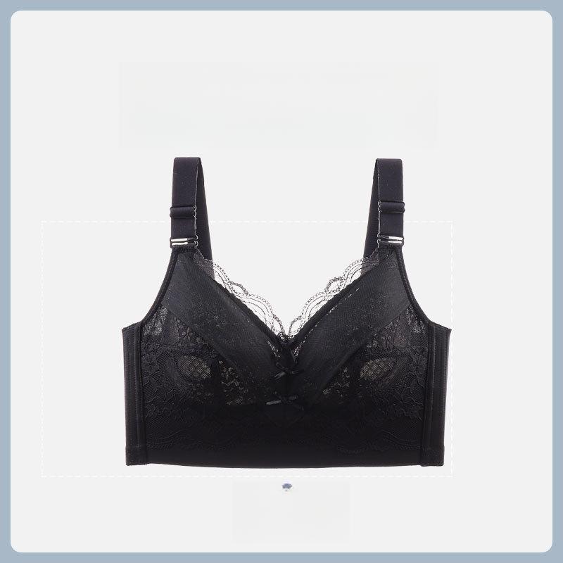 Бюстгальтер полной чашки для женщин без стальных косточек, бюстгальтер больших размеров для женщин, регулируемый бюстгальтер для груди и аксессуаров 42/95D чёрный
Бюстгальтер полной чашки для женщин без стальных косточек, бюстгальтер больших размеров для женщин, регулируемый бюстгальтер для груди и аксессуаров 42/95D чёрный
