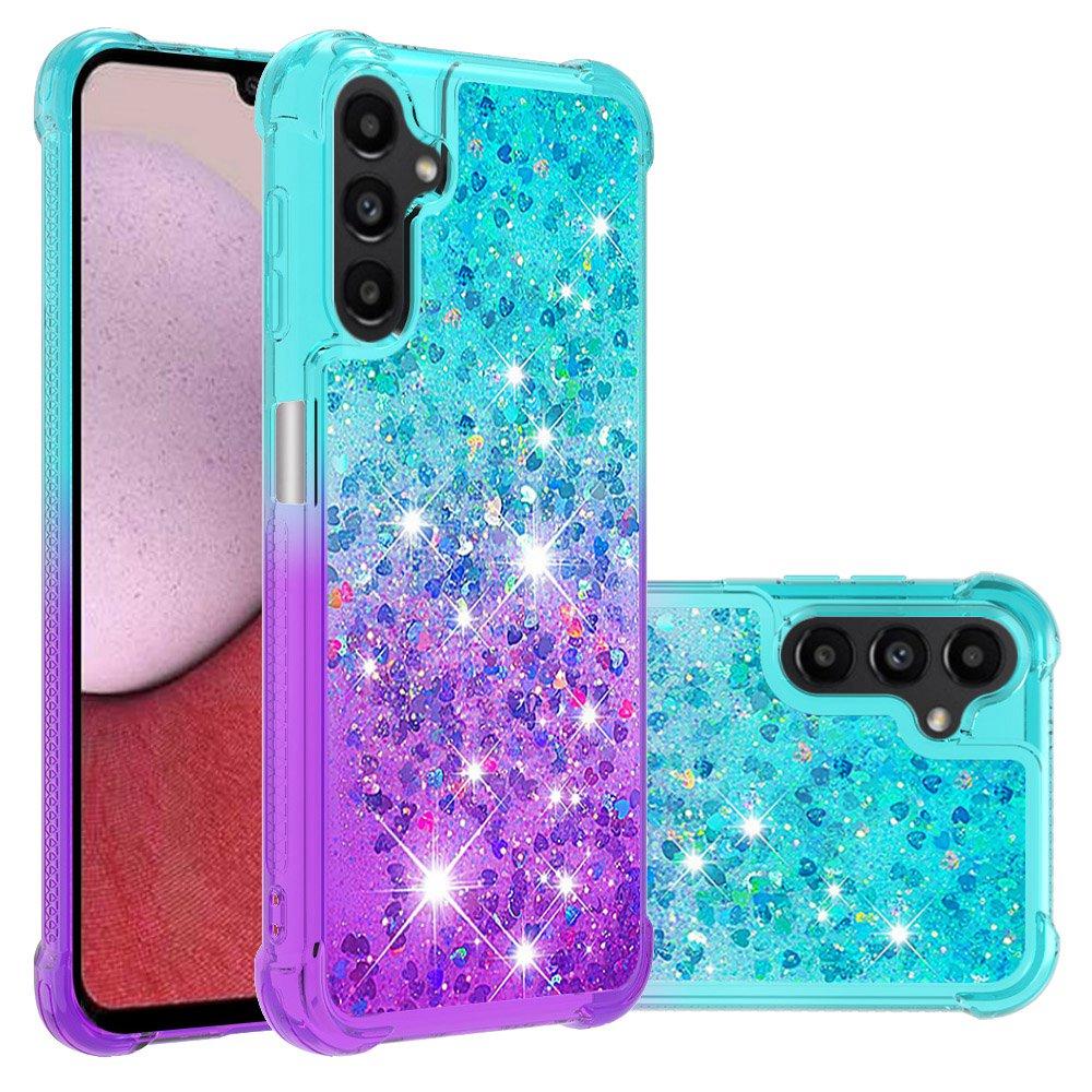 For Samsung Galaxy A14 5G/A14 4G TPU Case Gradient Quicksand Phone Back Cover Sky Blue/Purple
For Samsung Galaxy A14 5G/A14 4G TPU Case Gradient Quicksand Phone Back Cover Sky Blue/Purple