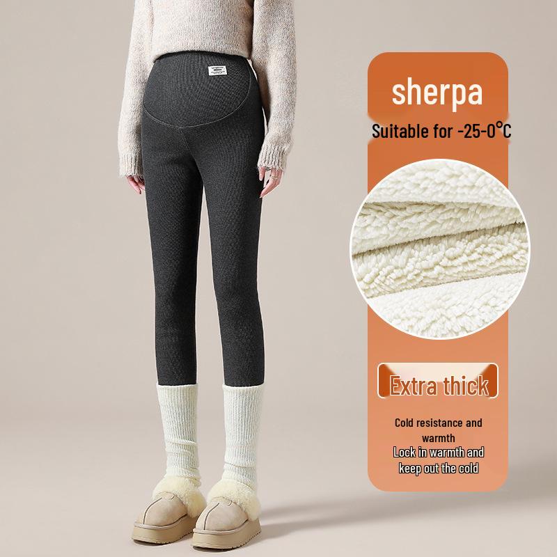 Maternity Velvet-Lined Pants: Warm Lambswool Base Layer for Short Women - Winter Style XL (115-125 jin)
Maternity Velvet-Lined Pants: Warm Lambswool Base Layer for Short Women - Winter Style XL (115-125 jin)