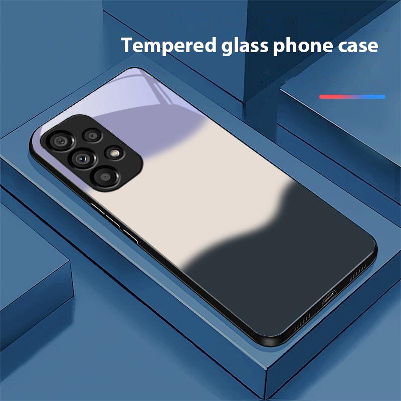 Three Color Gradient For Samsung Galaxy S 8 9 10 20 Plus 21 FE 22 23 24 Ultra S7 Edge Black Tempered Glass Phone Case Hard Shell For Samsung S22 Pro
Three Color Gradient For Samsung Galaxy S 8 9 10 20 Plus 21 FE 22 23 24 Ultra S7 Edge Black Tempered Glass Phone Case Hard Shell For Samsung S22 Pro