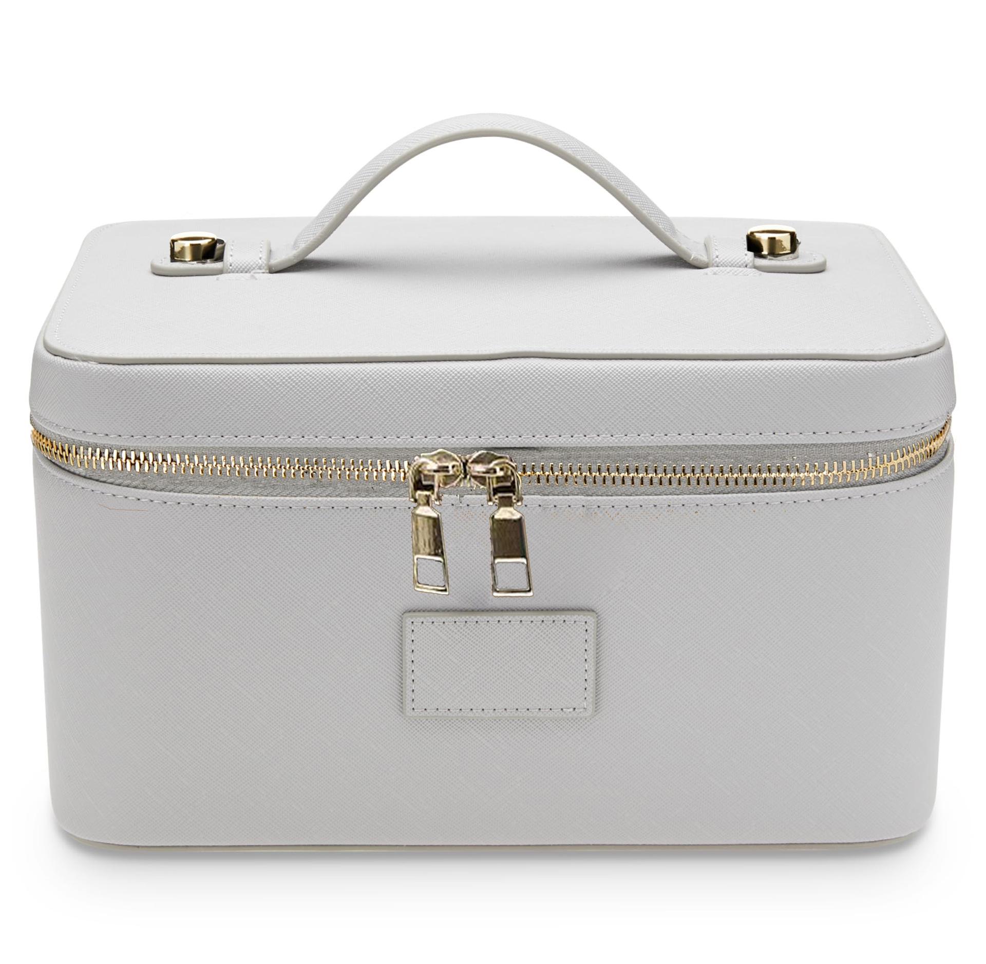New Style Portable Large Capacity PU Leather Makeup Bag with Compartments 20.5×14×11.5 cm бежевий
New Style Portable Large Capacity PU Leather Makeup Bag with Compartments 20.5×14×11.5 cm бежевий