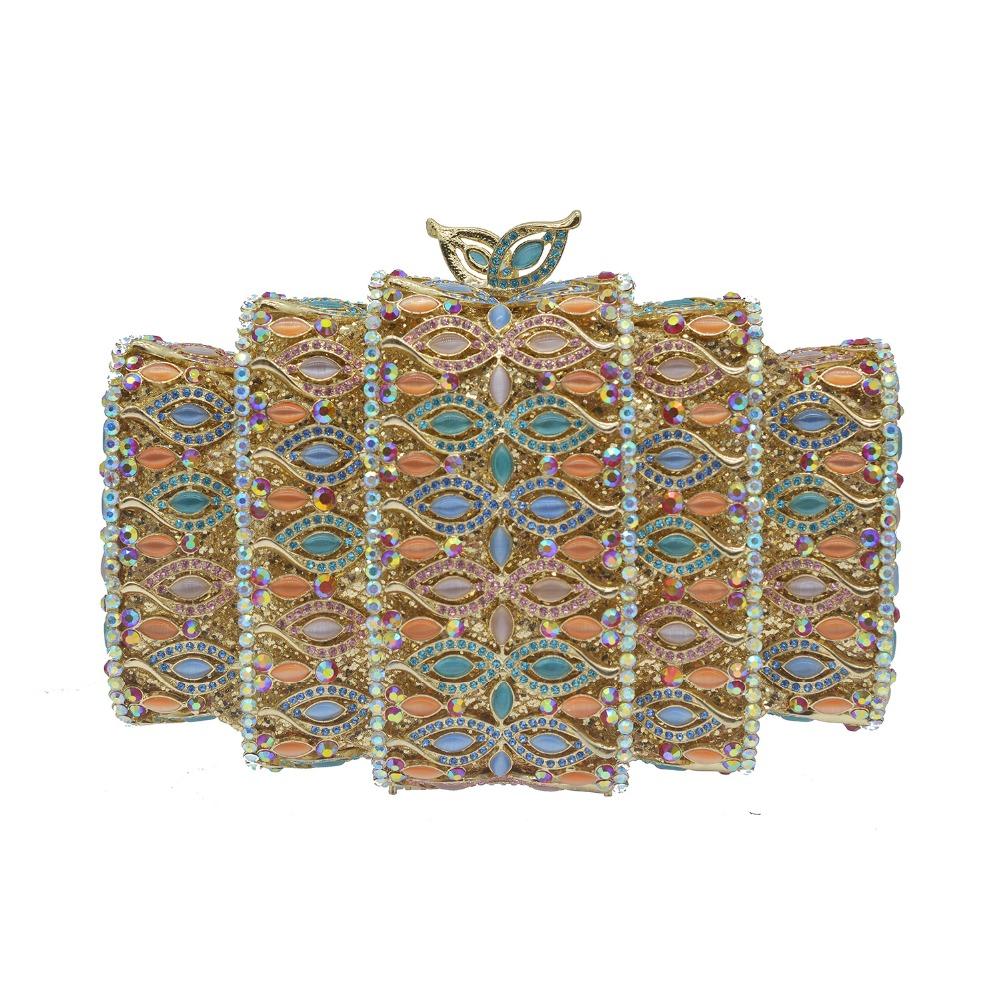 Large Size Stone Crystal Evening Clutch Party Dinner Bag Luxury Diamond Women Wedding Purse Green Rhinestone Lady Formal Handbag 21cmX14.5cmX6cm
Large Size Stone Crystal Evening Clutch Party Dinner Bag Luxury Diamond Women Wedding Purse Green Rhinestone Lady Formal Handbag 21cmX14.5cmX6cm
