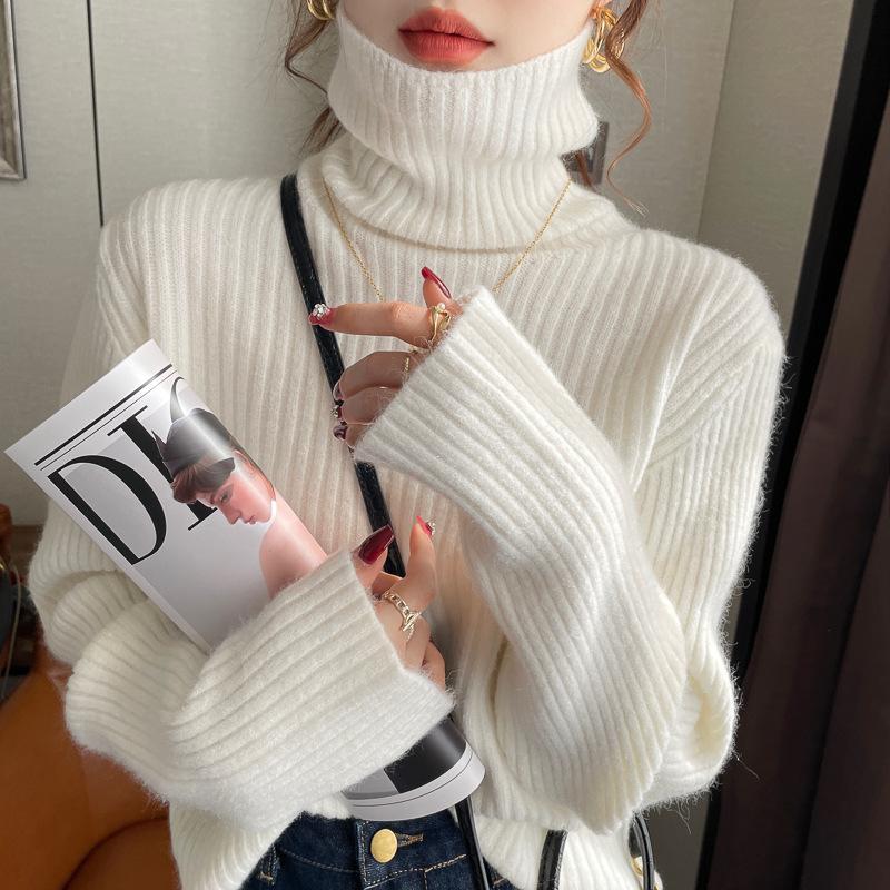 Красный Рождественский Свитер Женский Осенне-зимний Свободный Базовый Свитер Воротник-стойка с Высоким Воротником Вязаный Топ XL
Красный Рождественский Свитер Женский Осенне-зимний Свободный Базовый Свитер Воротник-стойка с Высоким Воротником Вязаный Топ XL