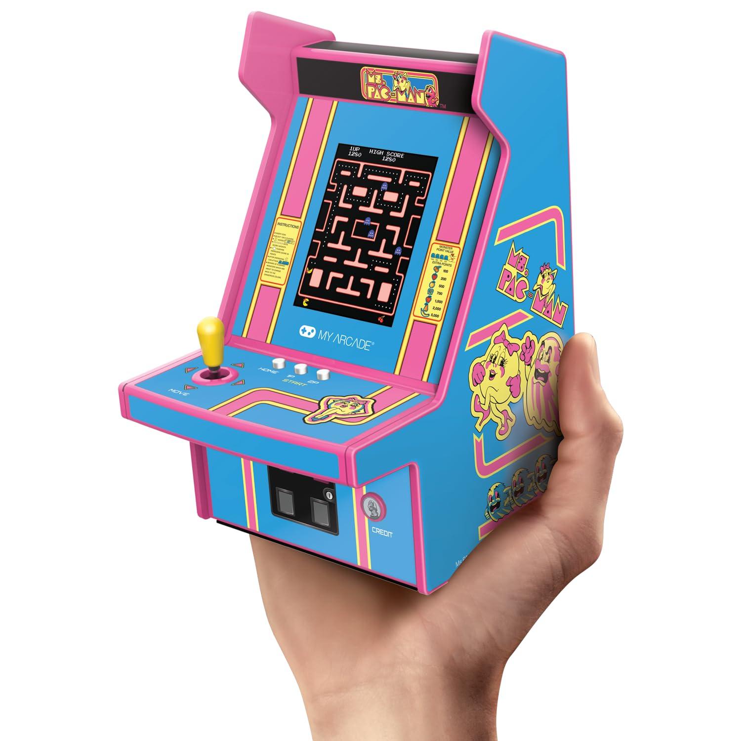My Arcade Micro Player Pro Inch Mini Arcade Machine Fully Dynamic Video Game Ms. Pac-Man 6.75 Collector s DGUNL-7009
My Arcade Micro Player Pro Inch Mini Arcade Machine Fully Dynamic Video Game Ms. Pac-Man 6.75 Collector s DGUNL-7009