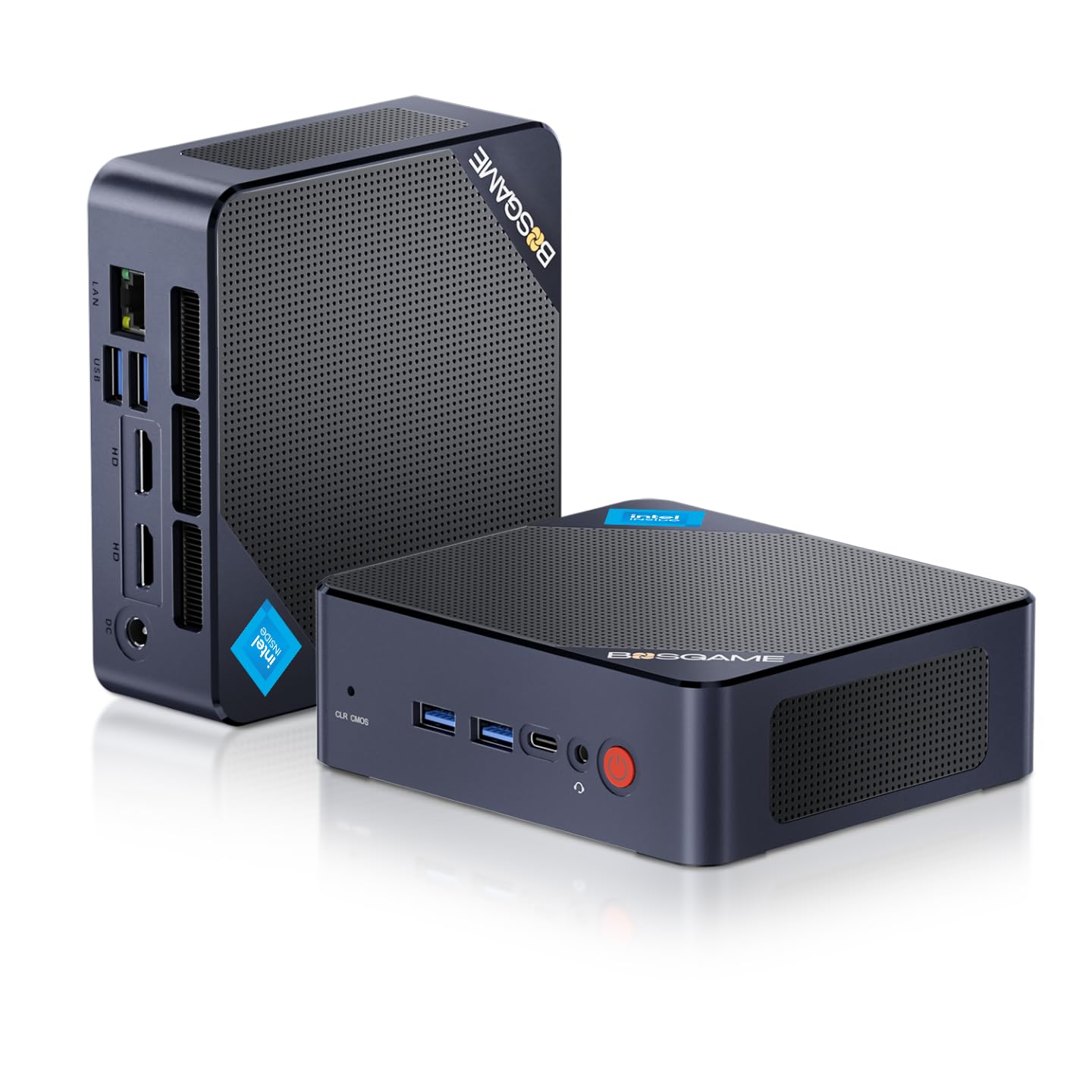 BOSGAME N100 Mini PC Intel 12th generation N100 processor up to B100 small PC equipped with Windows 11 16GB DDR4 512GB PCIe SSD 2TB expansion support
BOSGAME N100 Mini PC Intel 12th generation N100 processor up to B100 small PC equipped with Windows 11 16GB DDR4 512GB PCIe SSD 2TB expansion support