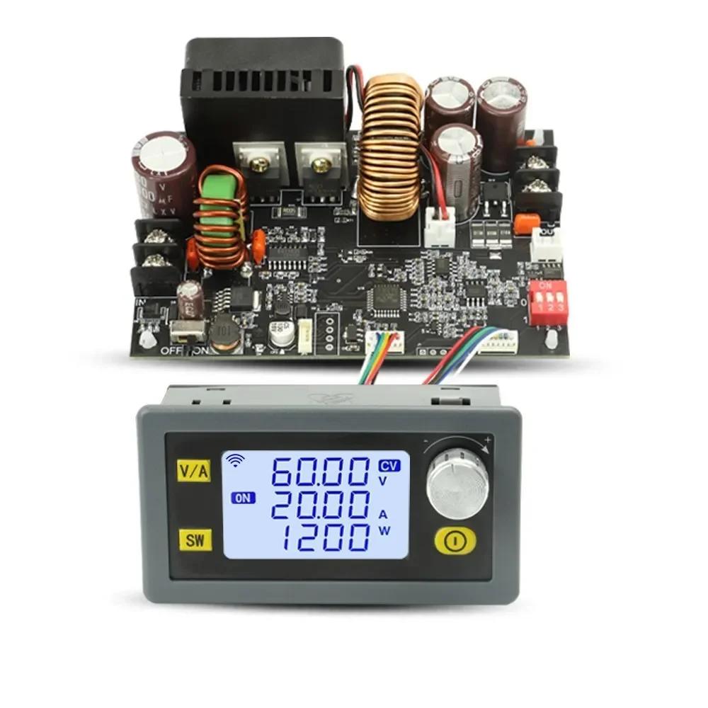 XY6020L 1200W CNC Регулятор напруги Блок живлення DC Регульований Стабілізований 20A Постійна напруга Постійний струм Знижувальний модуль
XY6020L 1200W CNC Регулятор напруги Блок живлення DC Регульований Стабілізований 20A Постійна напруга Постійний струм Знижувальний модуль