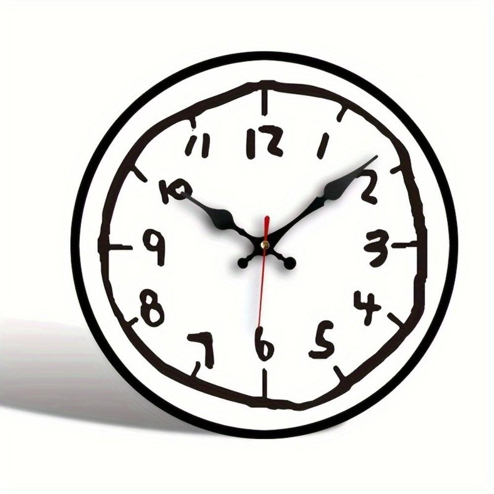 30cm Size Creative Clock Cartoon Design Wooden Round Clock Digital Wall Clock Home Decoration Style 1
30cm Size Creative Clock Cartoon Design Wooden Round Clock Digital Wall Clock Home Decoration Style 1